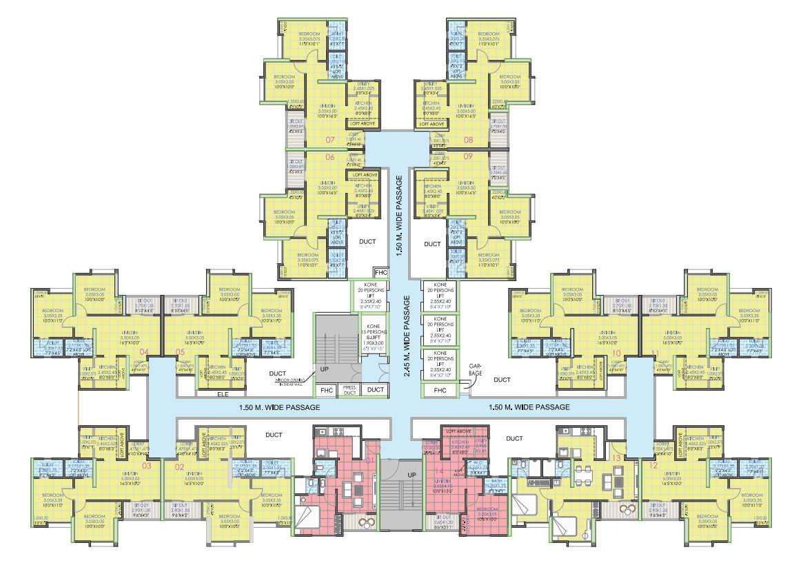 Aishwaryam Insignia Floor plan 2