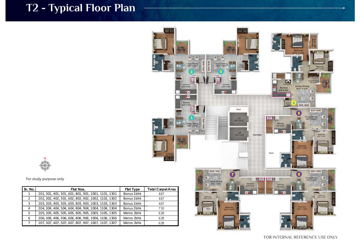 Saheel I trend Waterfront Floor plan 8