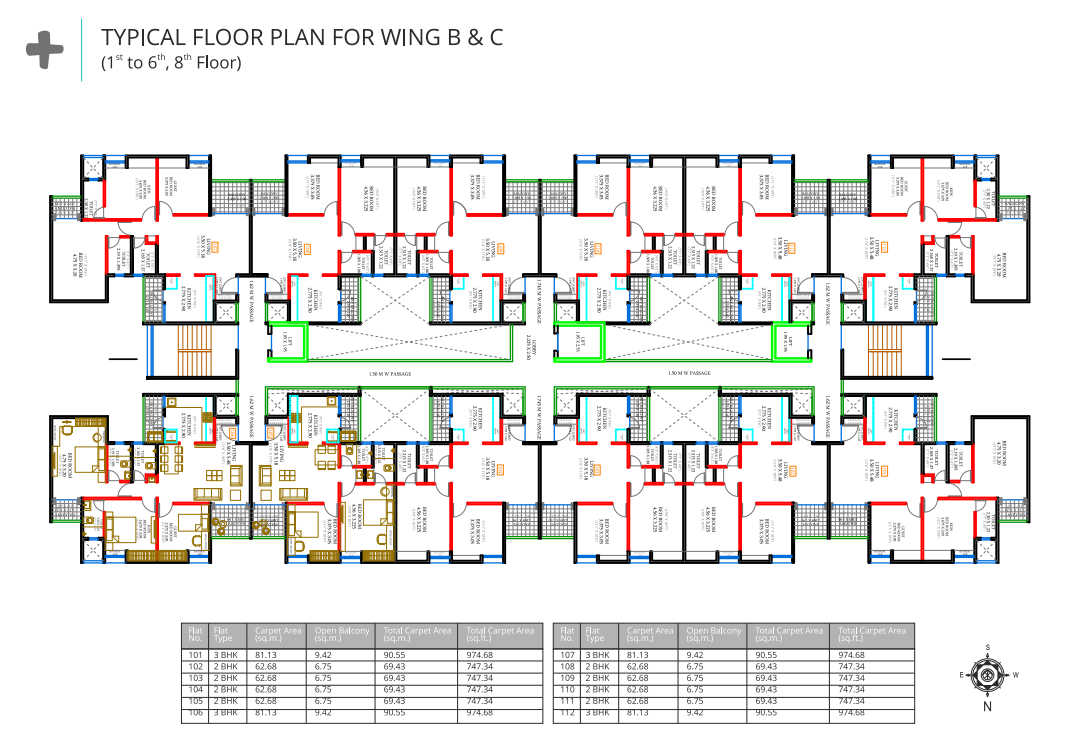 Saheel I trend Life Plus Floor Plan