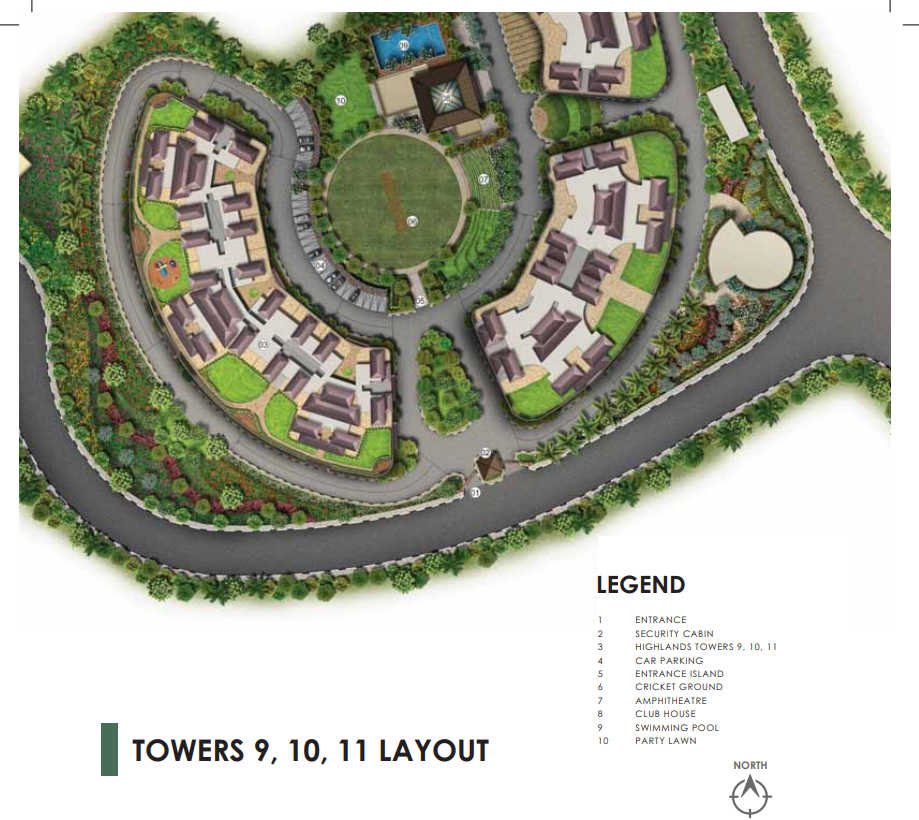 Paranjape Highlands Floor plan 1