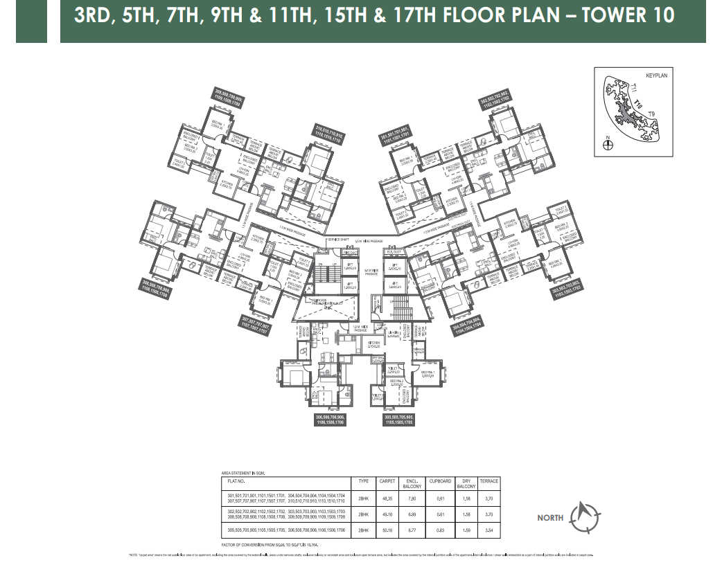 Paranjape Highlands Floor plan 4
