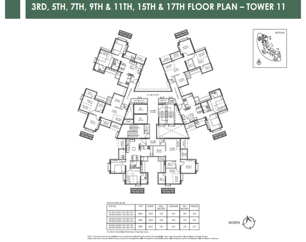 Paranjape Highlands Floor plan 7