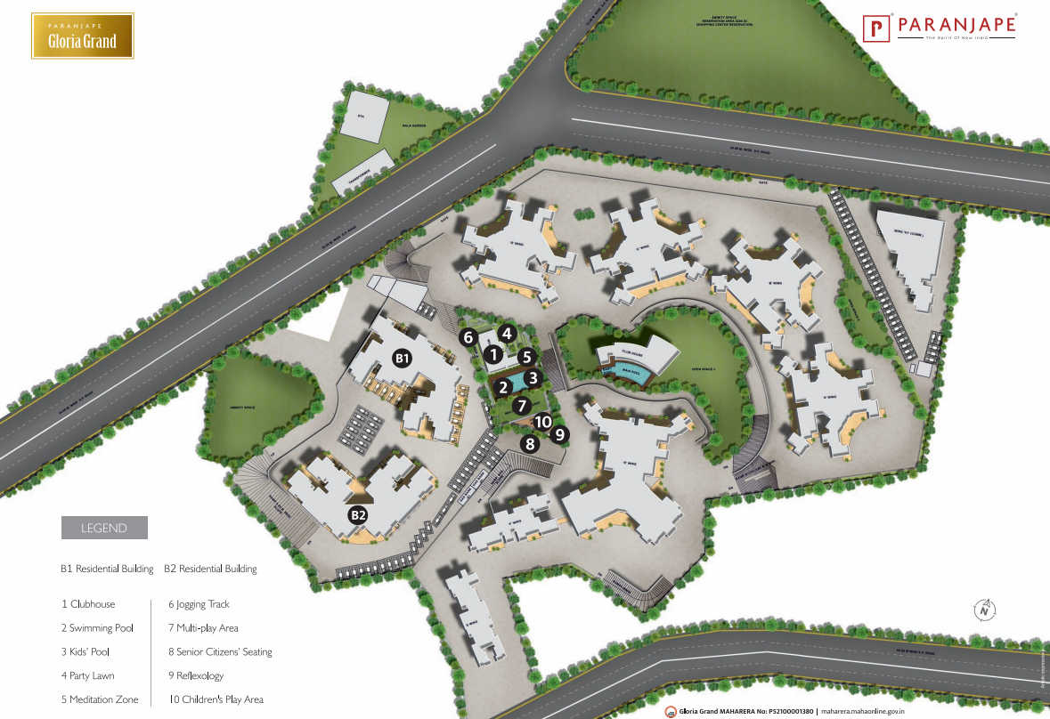 Paranjape Gloria Grand Master Plan