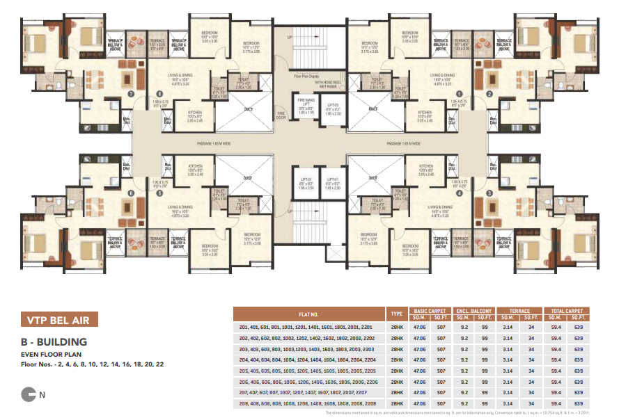 VTP Bel Air Floor plan 2