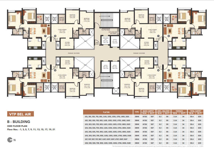 VTP Bel Air Floor plan 5