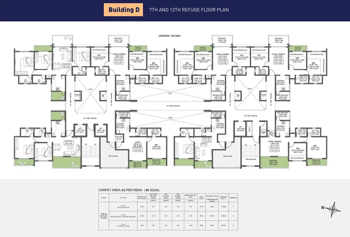 Sukhwani Skylines Floor plan 3