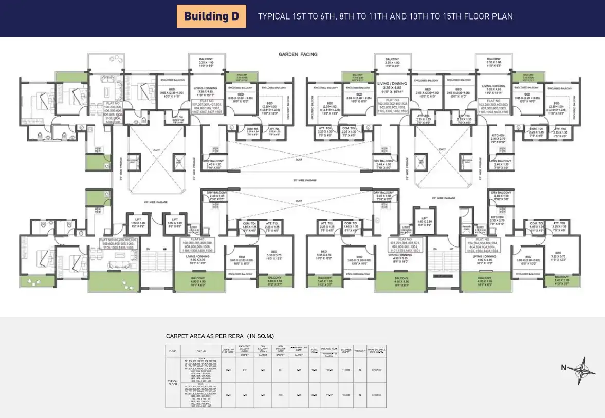 Sukhwani Skylines Floor plan 4