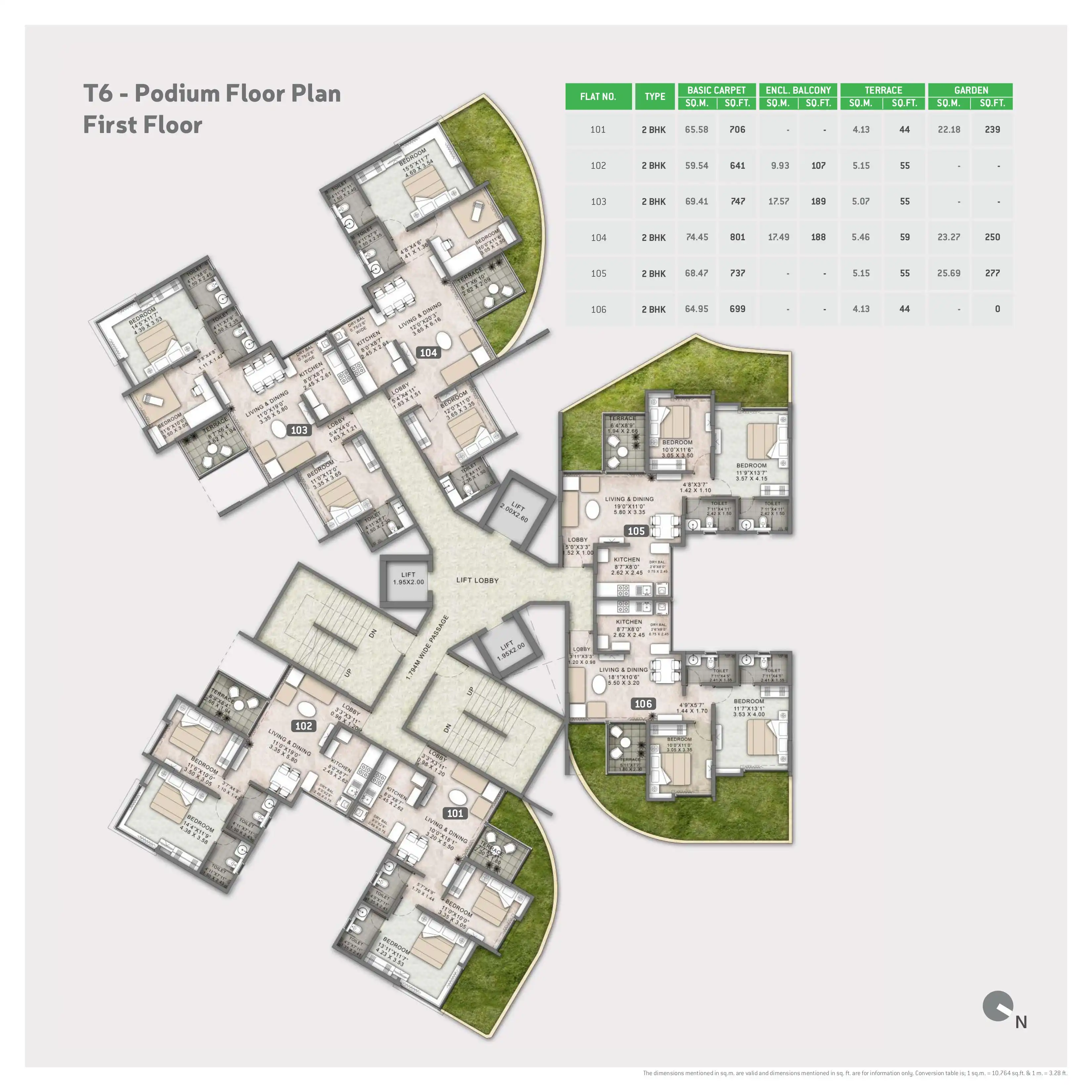 VTP HiLife Floor plan 2
