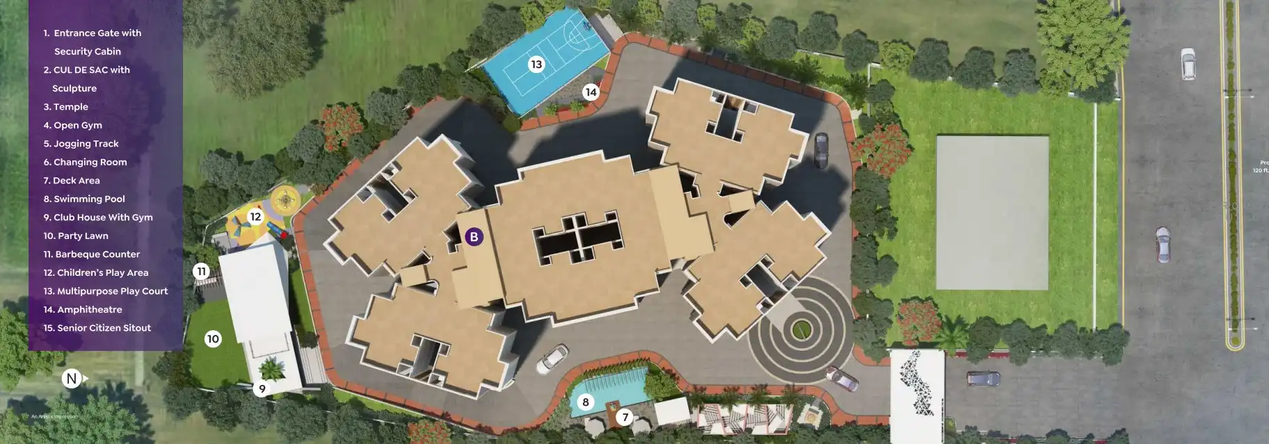 Rajluckxmi Stellar Homes Master Plan