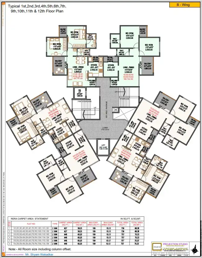 Rajluckxmi Stellar Homes Floor plan 2