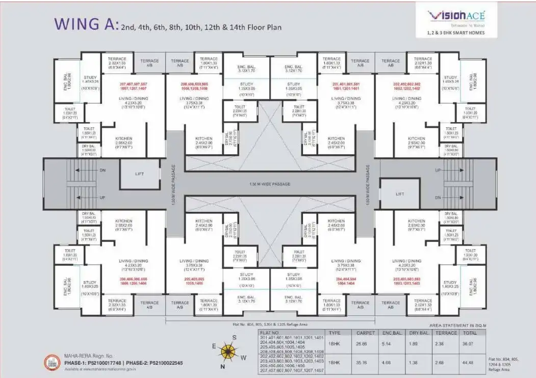 Jhamtani Vision Ace Floor plan 1