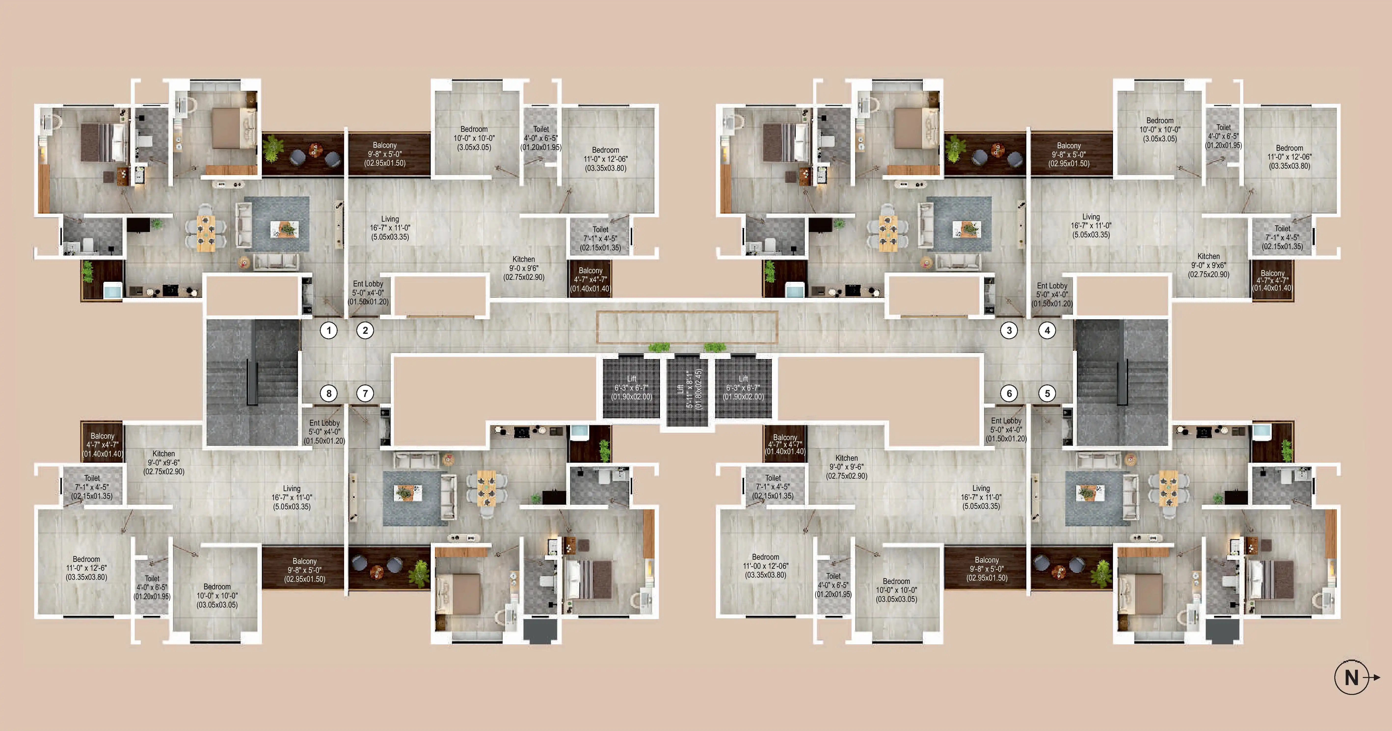 Vision Aristo Floor plan 2