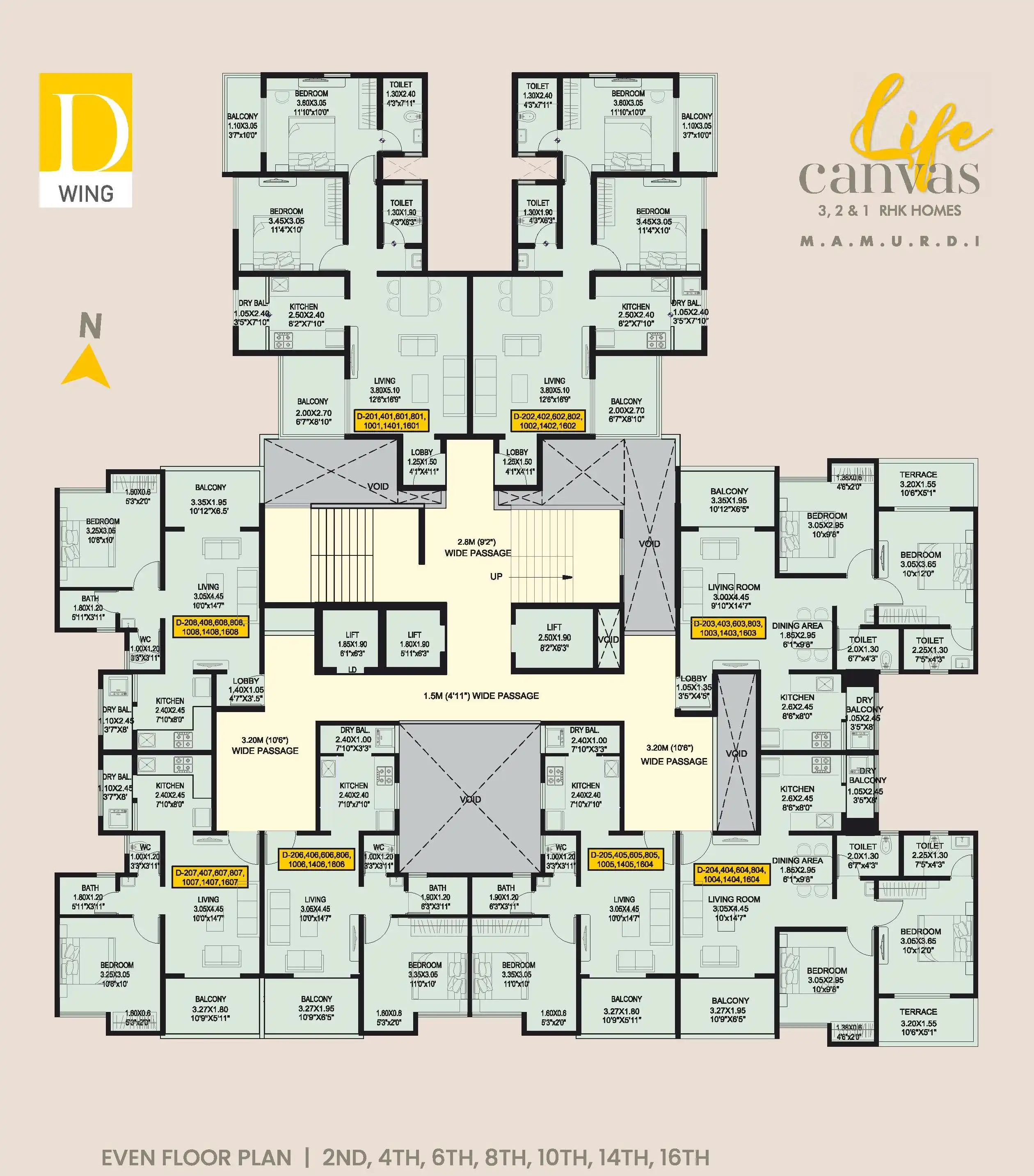 Vighnaharta Life Canvas Floor plan 2