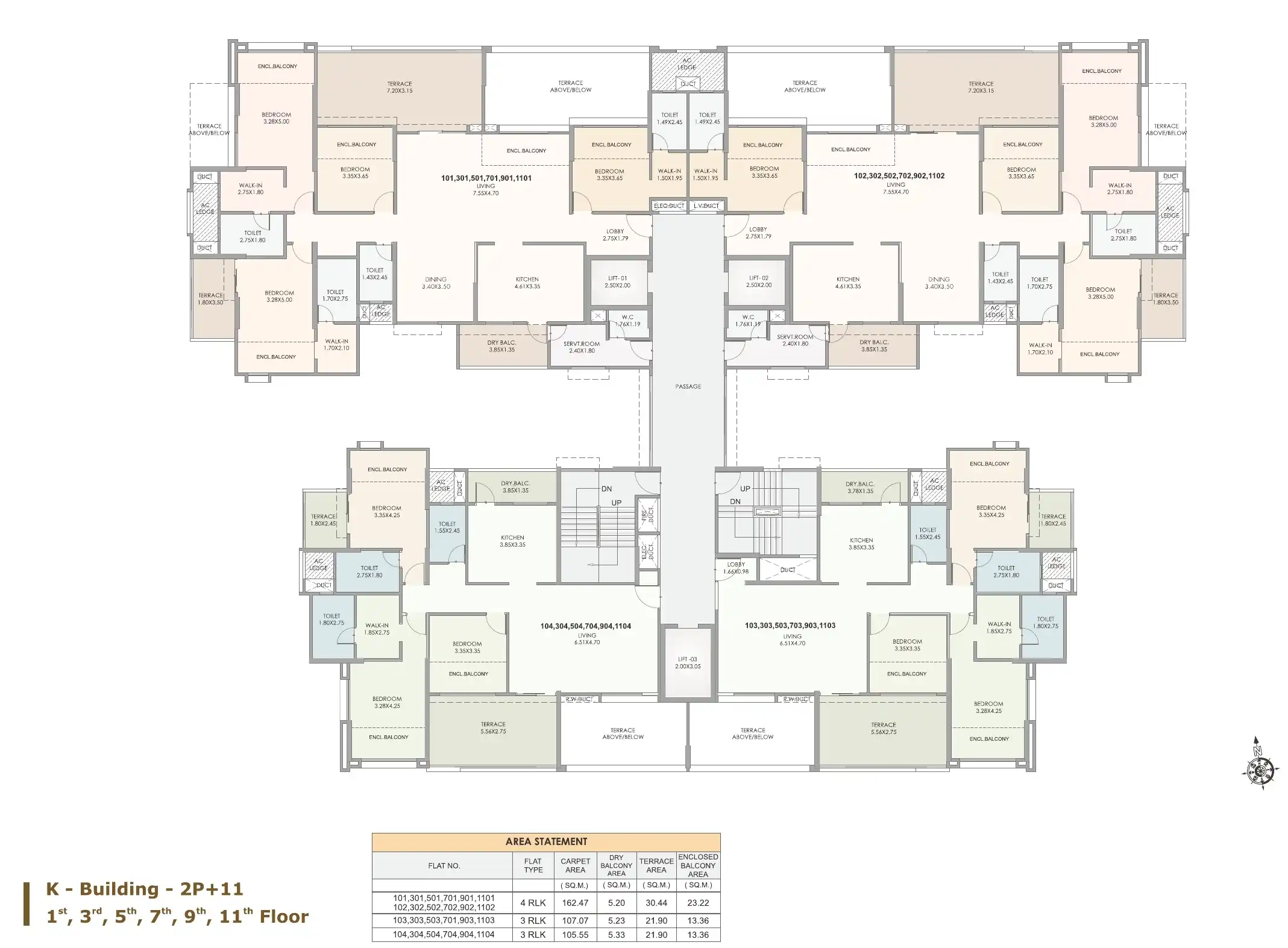 Kolte Patil 24k Stargaze Floor plan 4