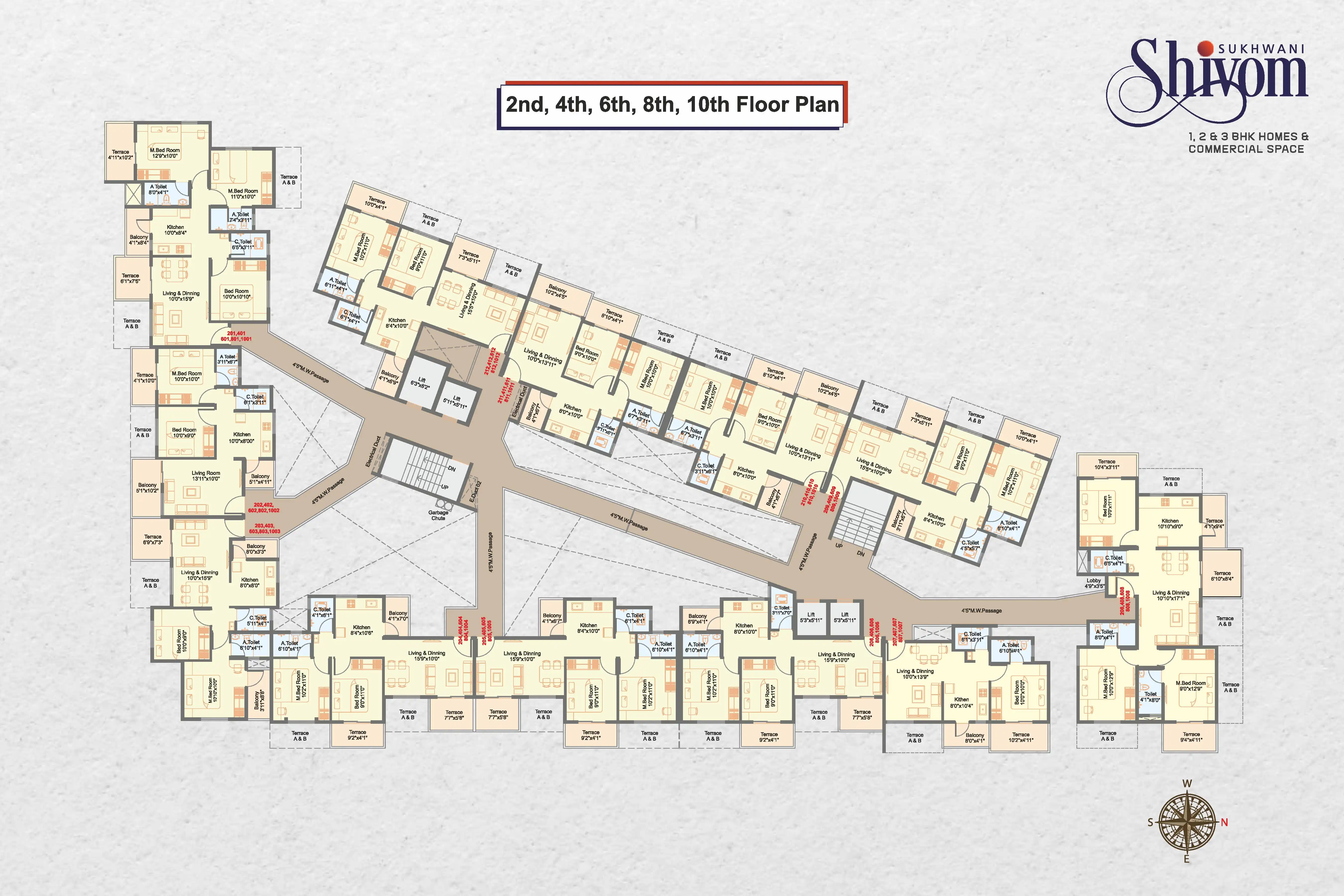 Sukhwani Shivom Floor plan 2