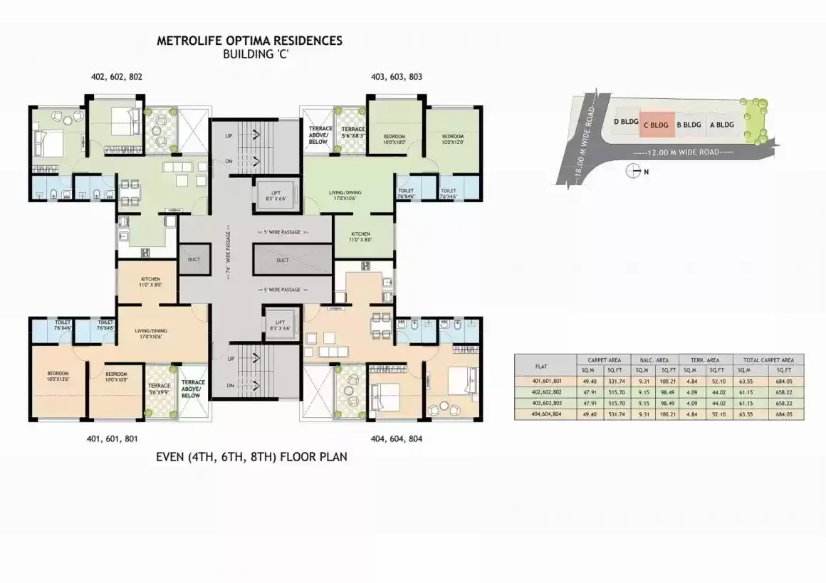 Rama Metro Life Optima Floor plan 6
