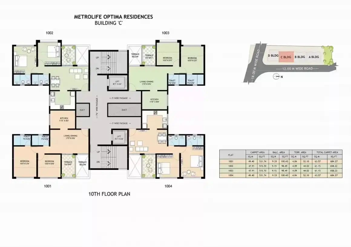Rama Metro Life Optima Floor plan 10
