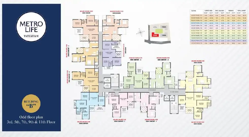 Rama Metro Life Maxima Floor plan 2
