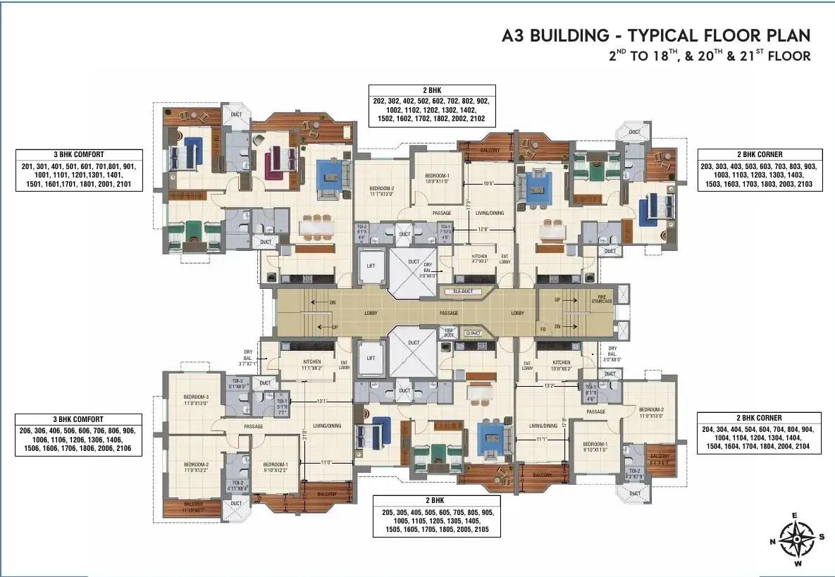 Naiknavare Avon Vista Floor plan 1