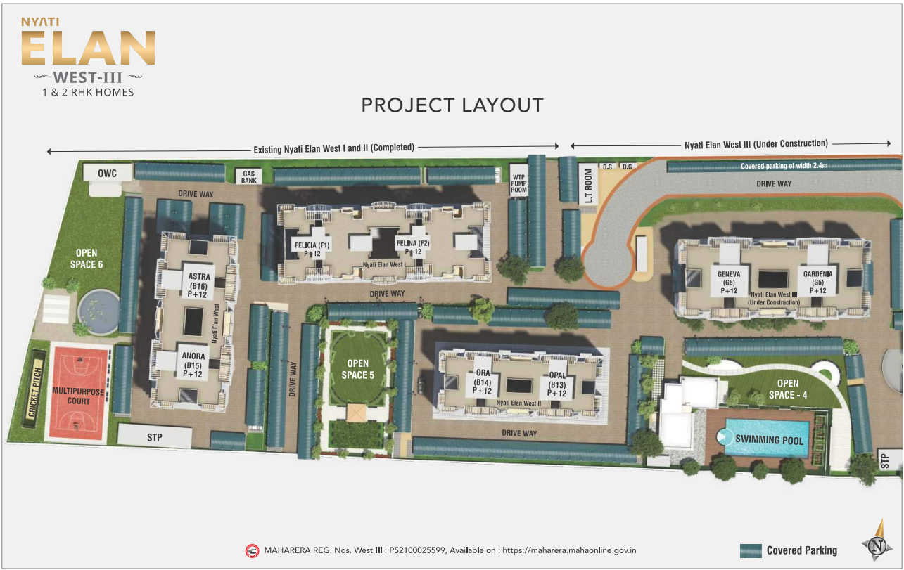 Nyati Elan Floor plan 1
