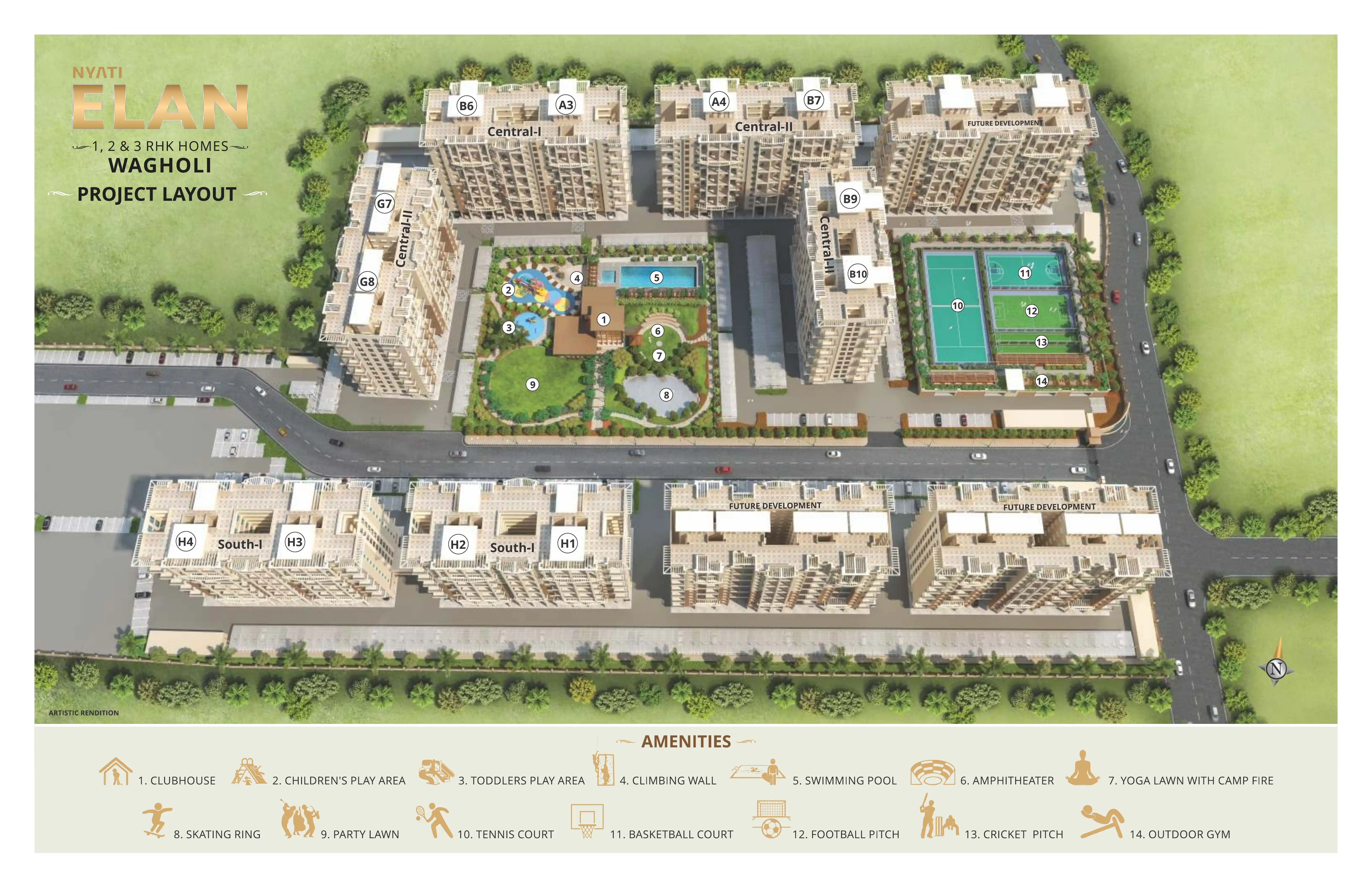 Nyati Elan Floor plan 2