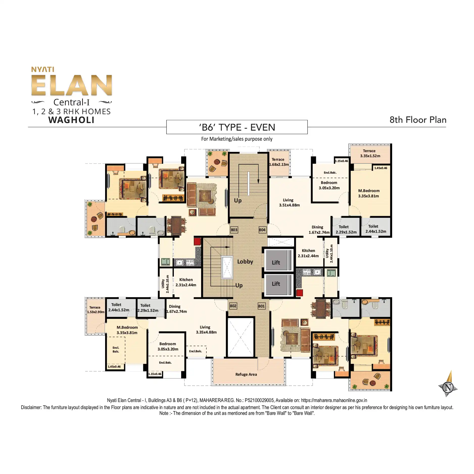 Nyati Elan Floor plan 6