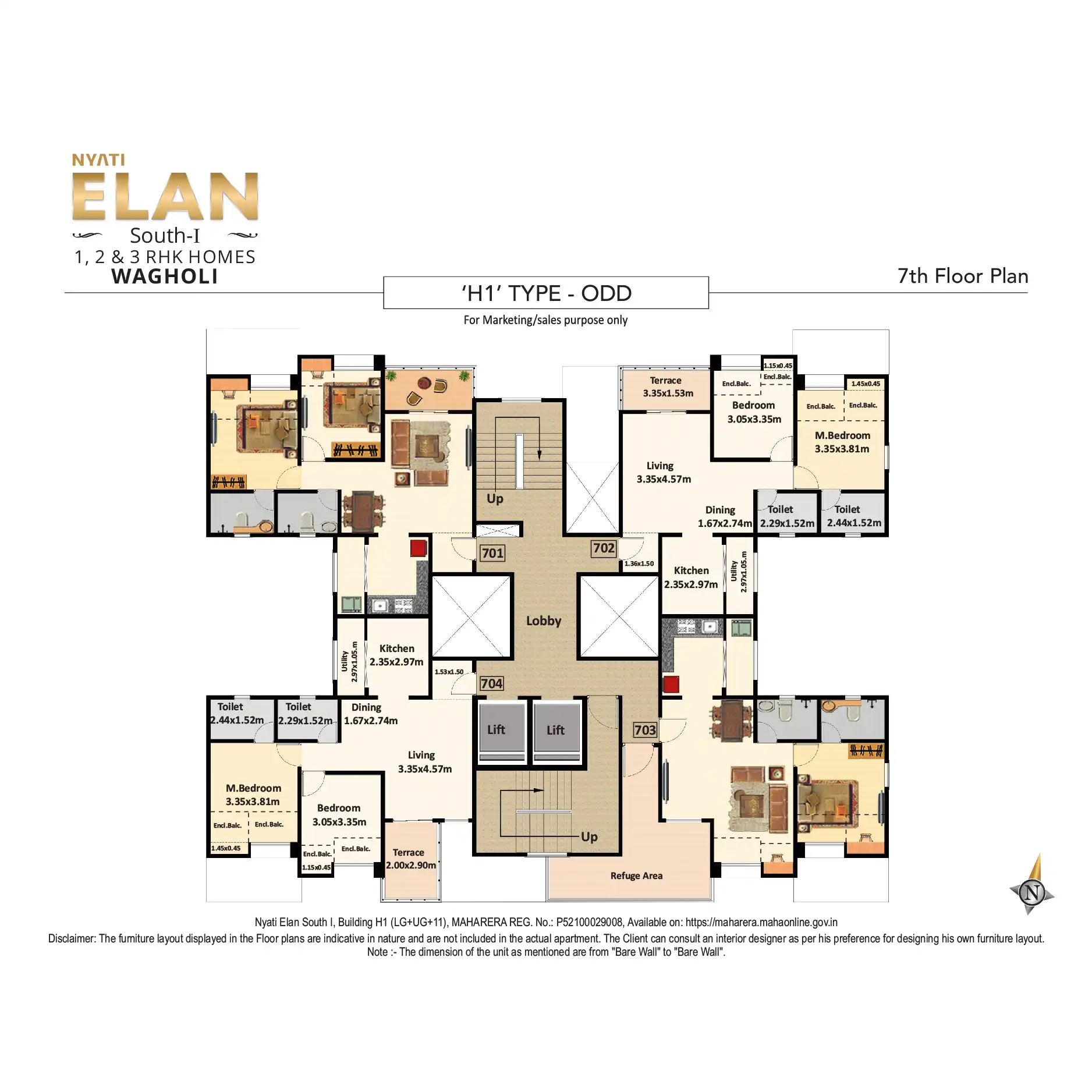 Nyati Elan Floor plan 22