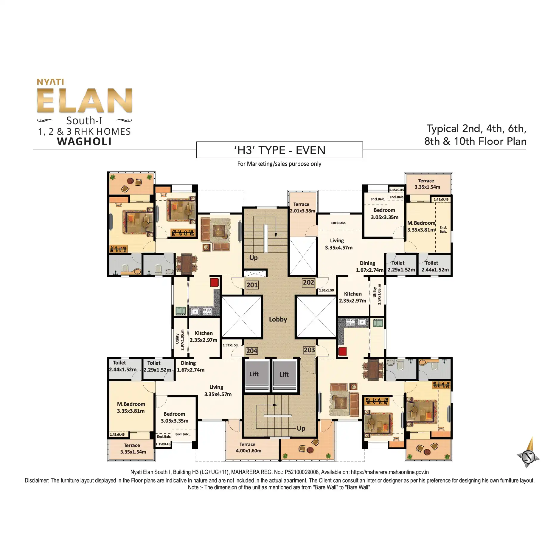 Nyati Elan Floor plan 26