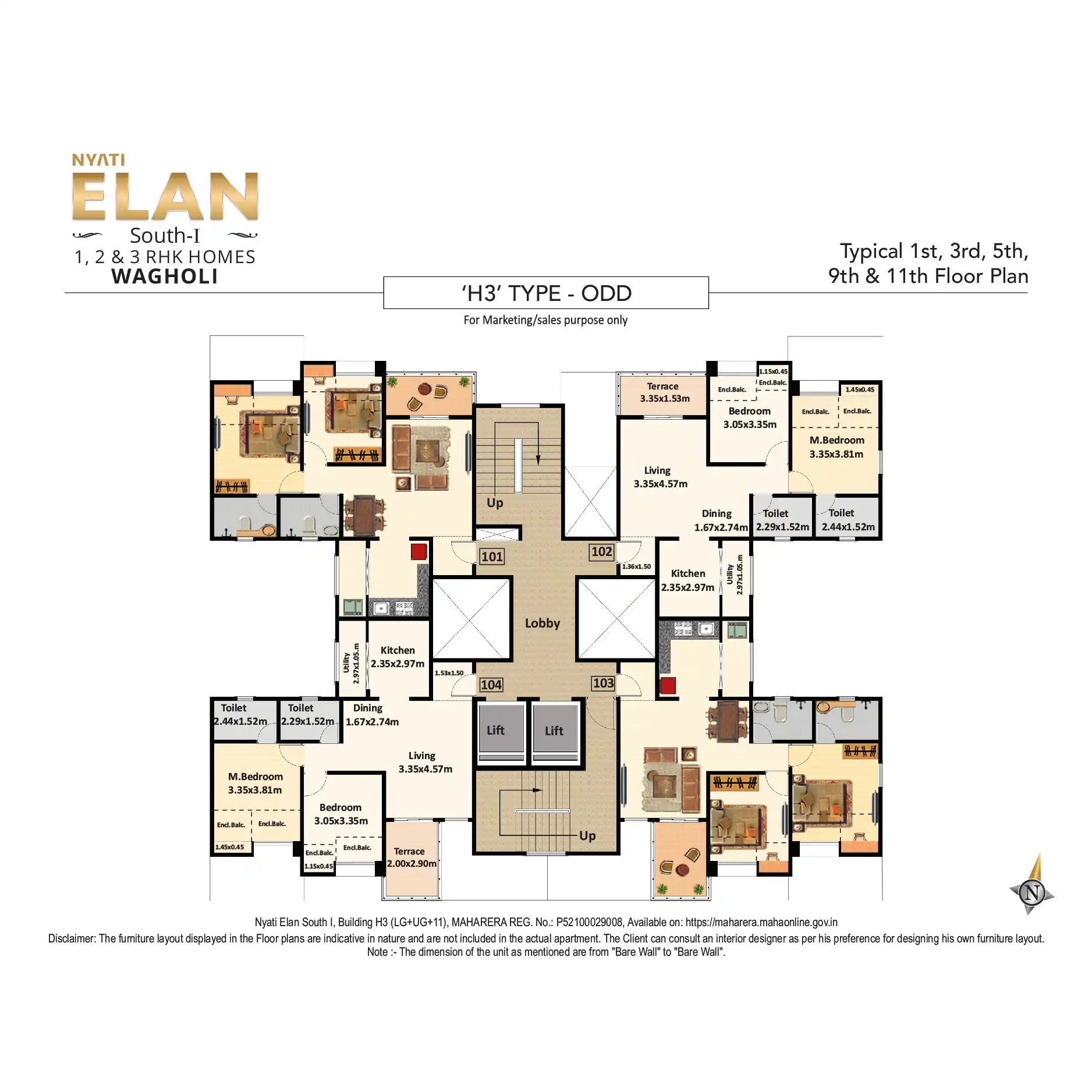 Nyati Elan Floor plan 27