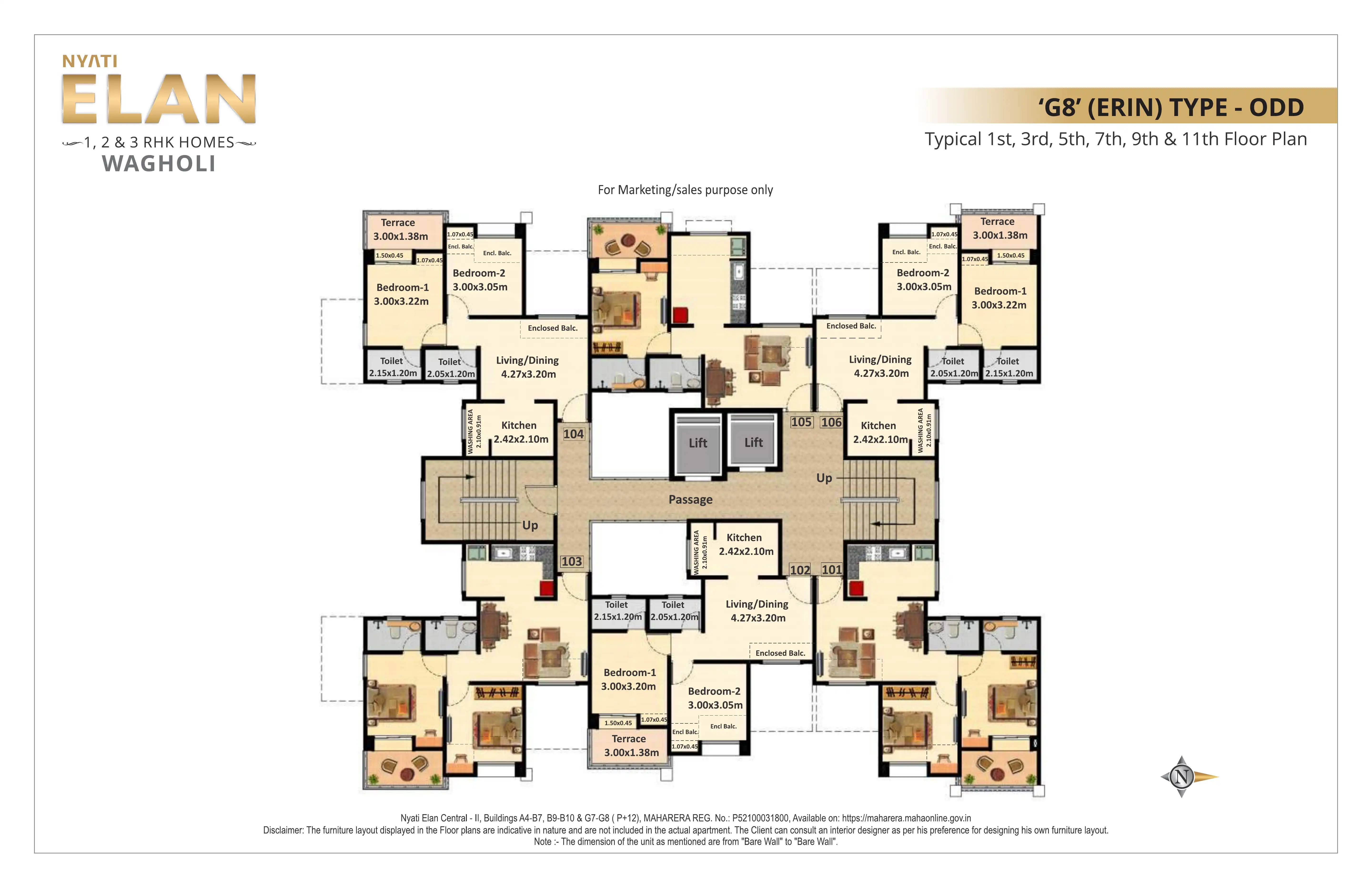 Nyati Elan Floor plan 28