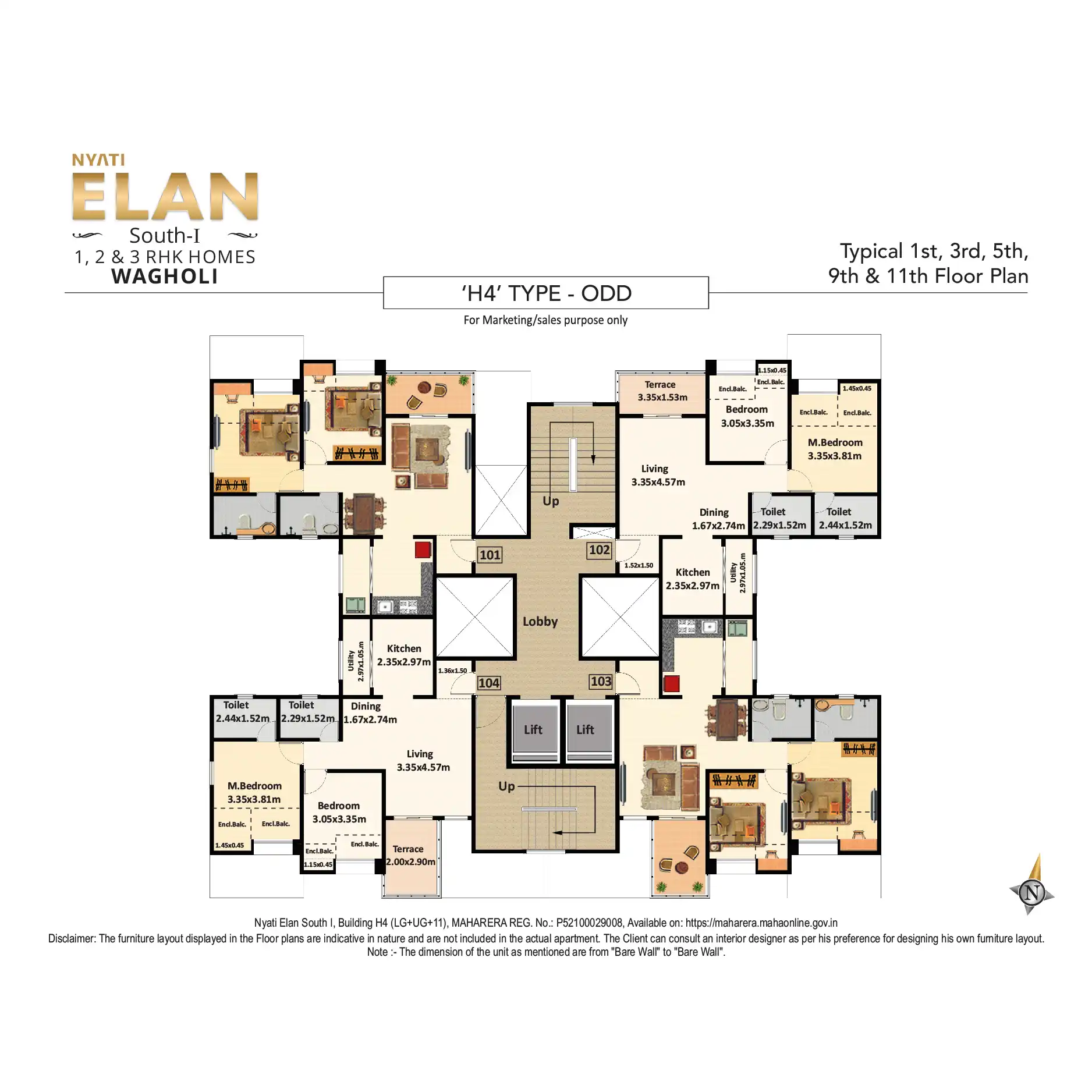 Nyati Elan Floor plan 30