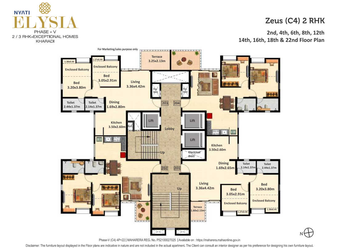 Nyati Elysia Floor plan 8