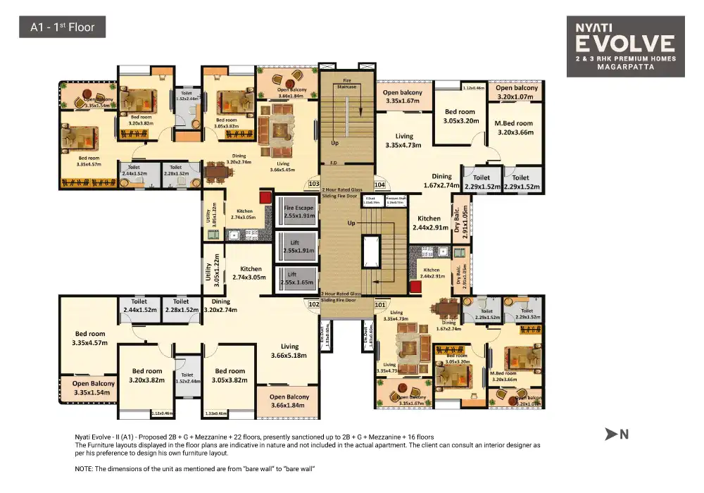 Nyati Evolve Floor plan 2