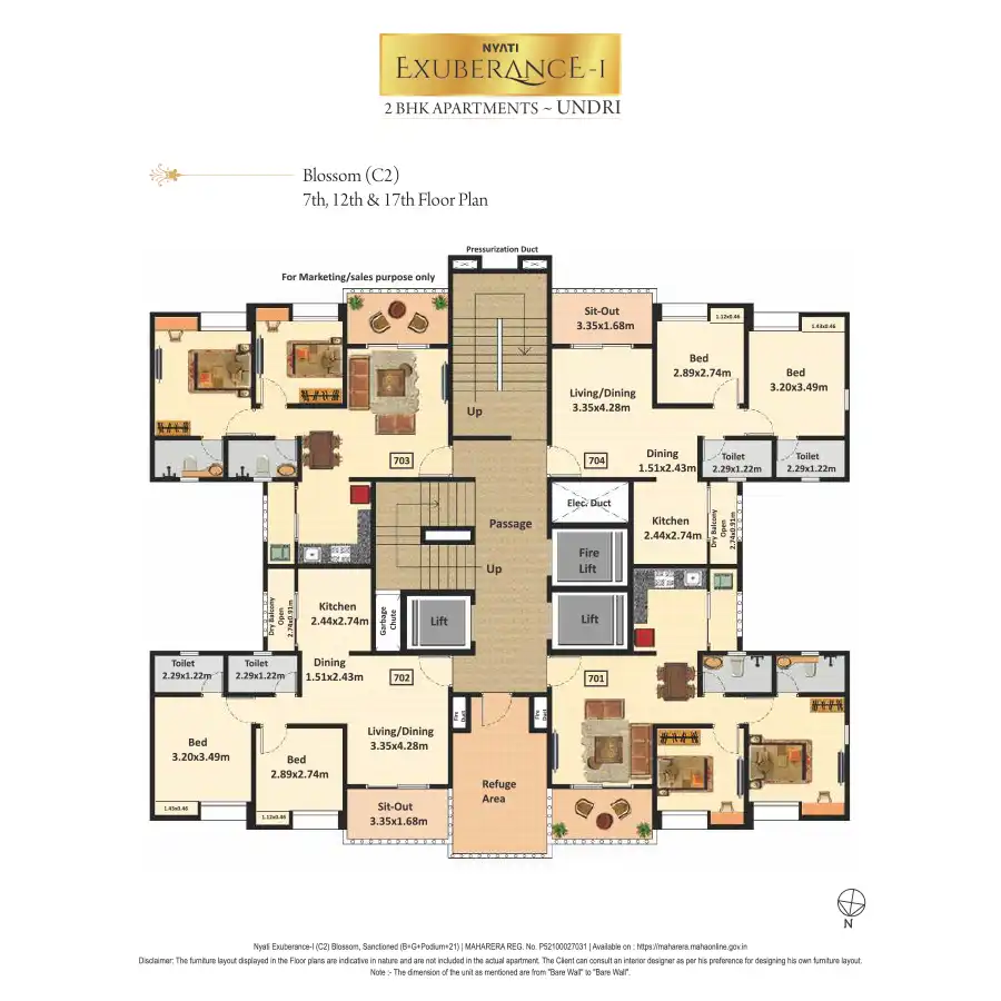 Nyati Exuberance Floor plan 3