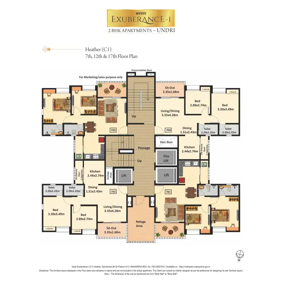 Nyati Exuberance Floor plan 4