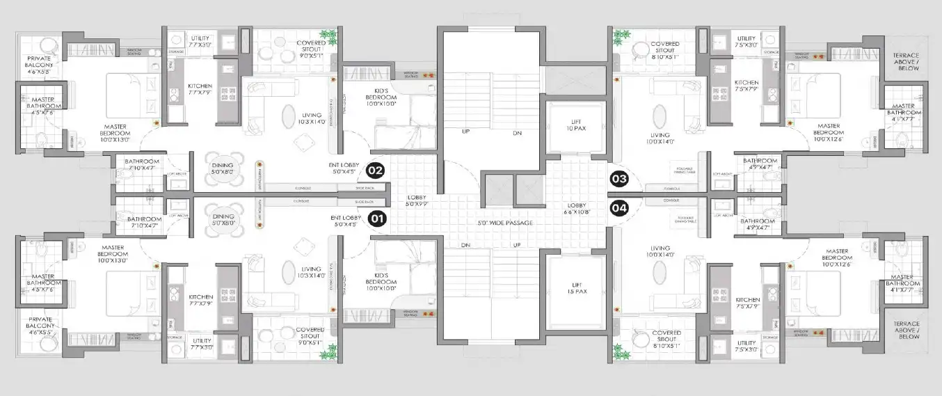 Vj Yashwin Sukhniwas Floor plan 4