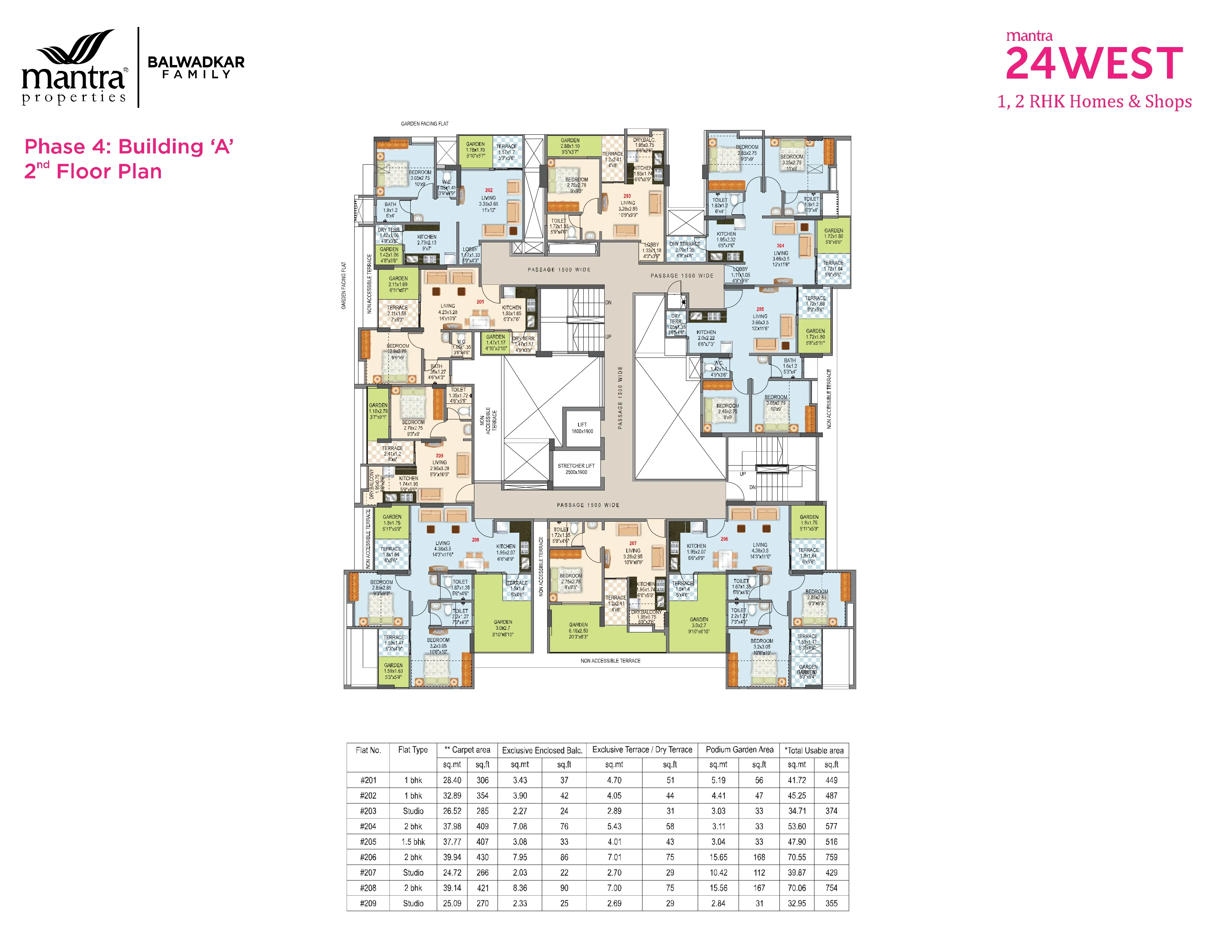 Mantra 24 West Floor plan 2