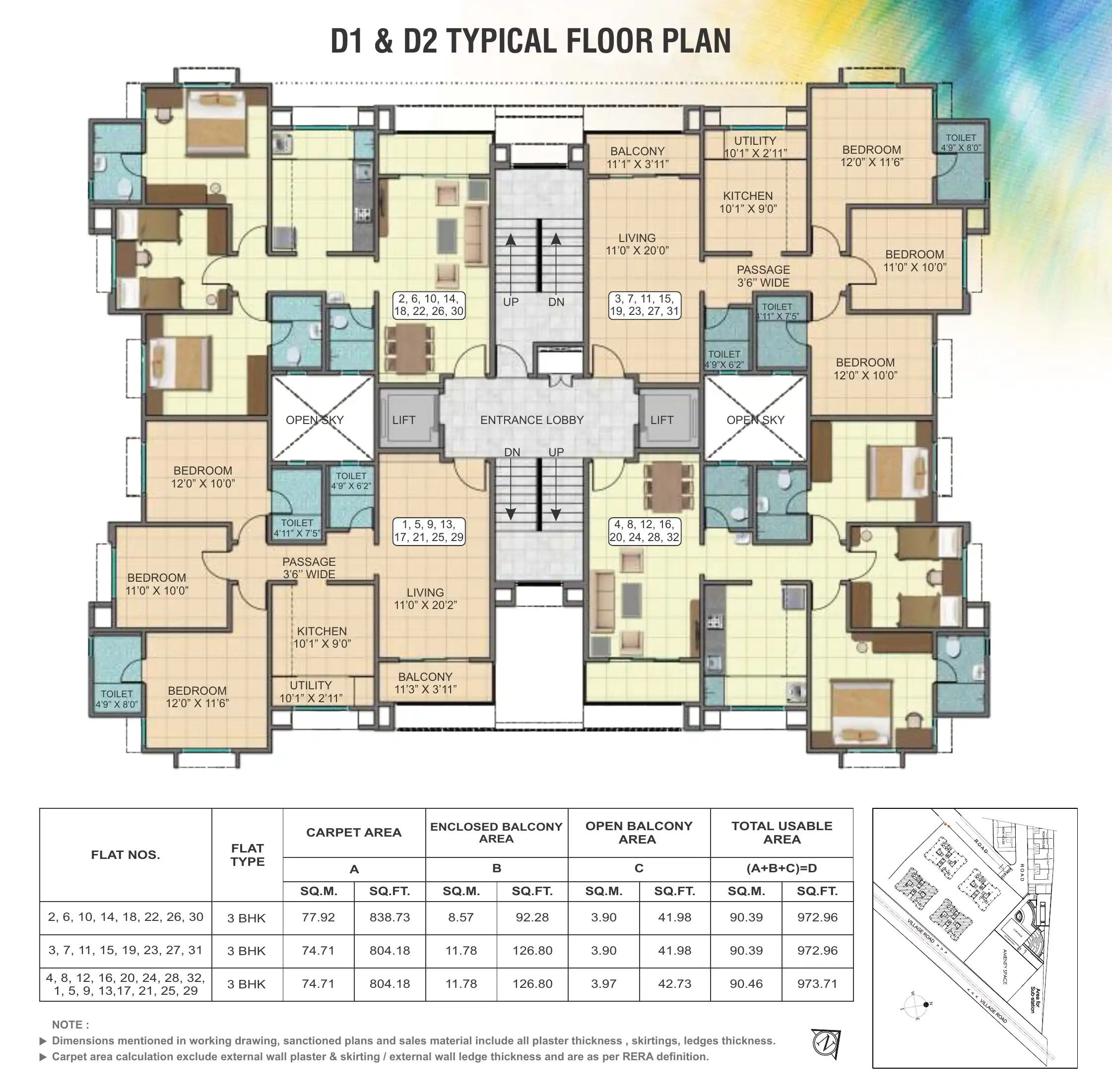 Naiknavare Dwarka Floor plan 2