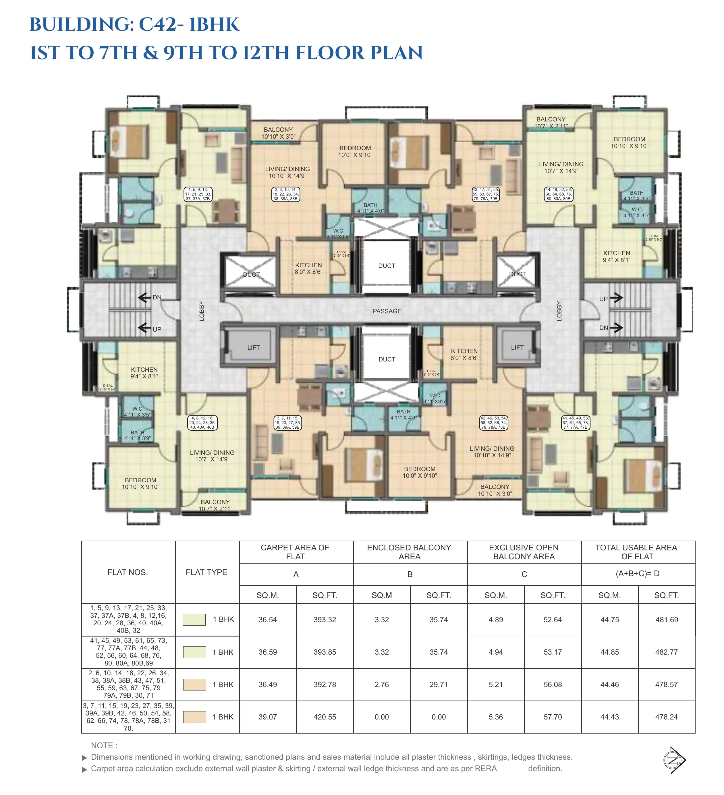 Naiknavare Dwarka Floor plan 3