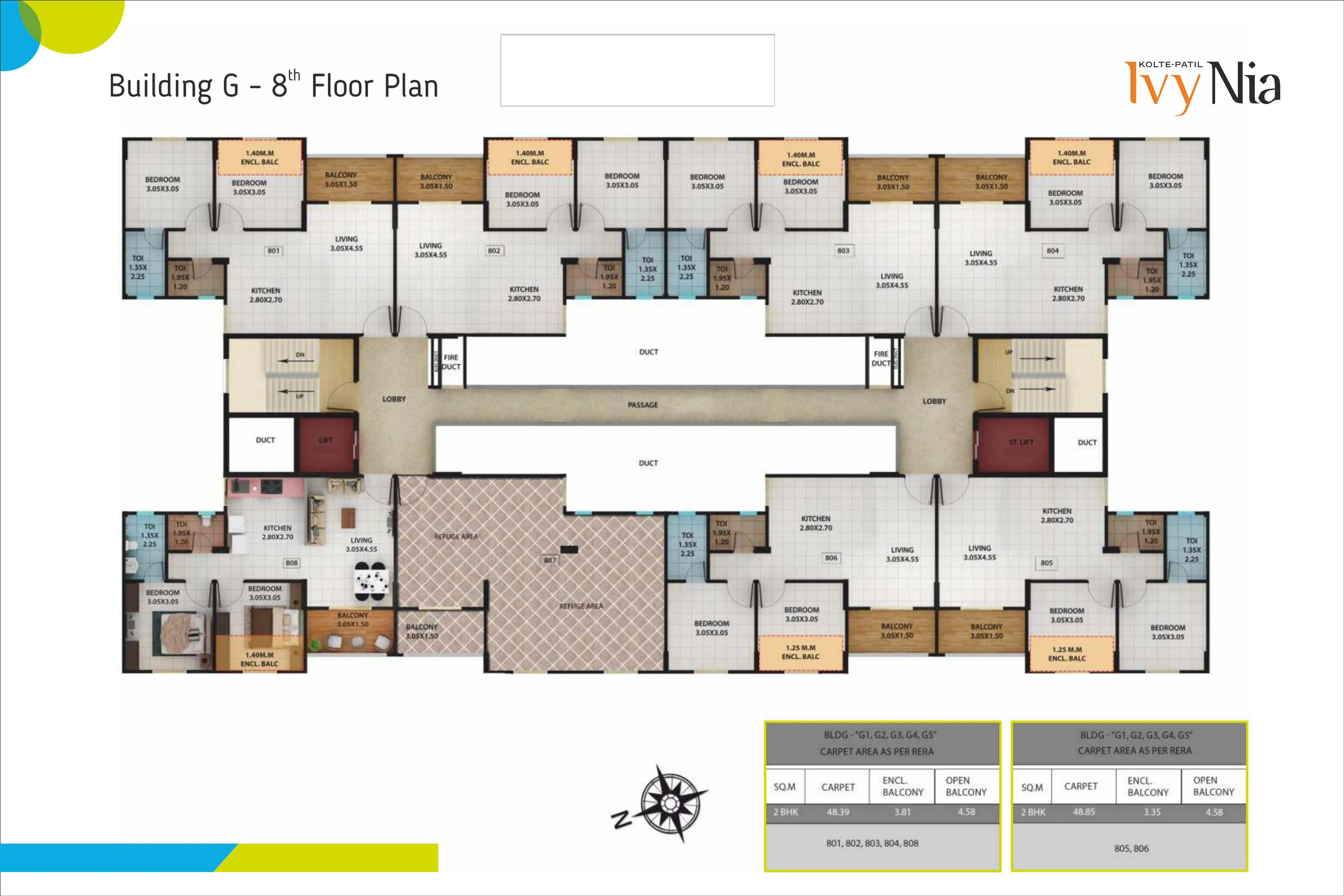 Kolte Patil Ivy Nia Floor plan 1