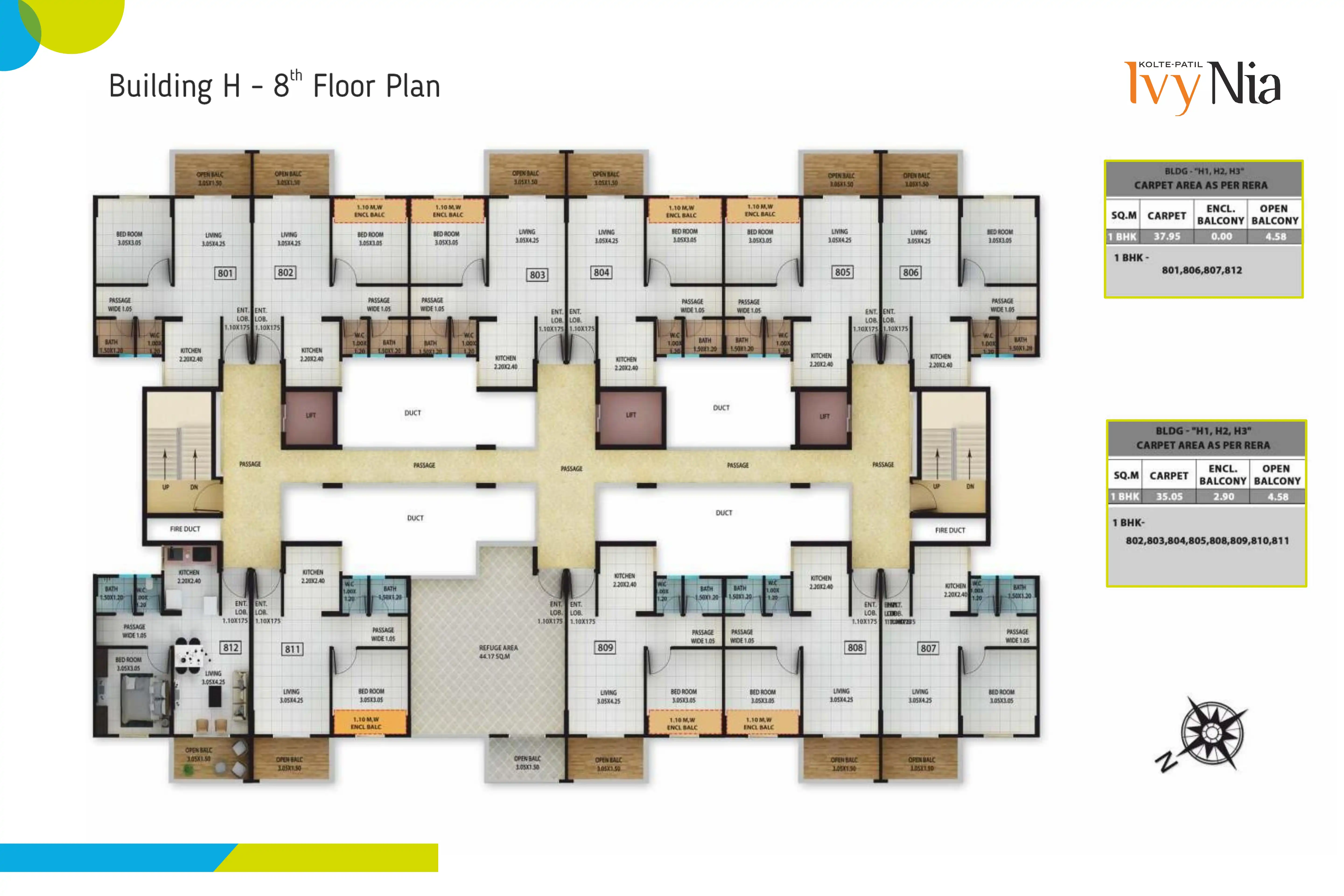 Kolte Patil Ivy Nia Floor plan 4