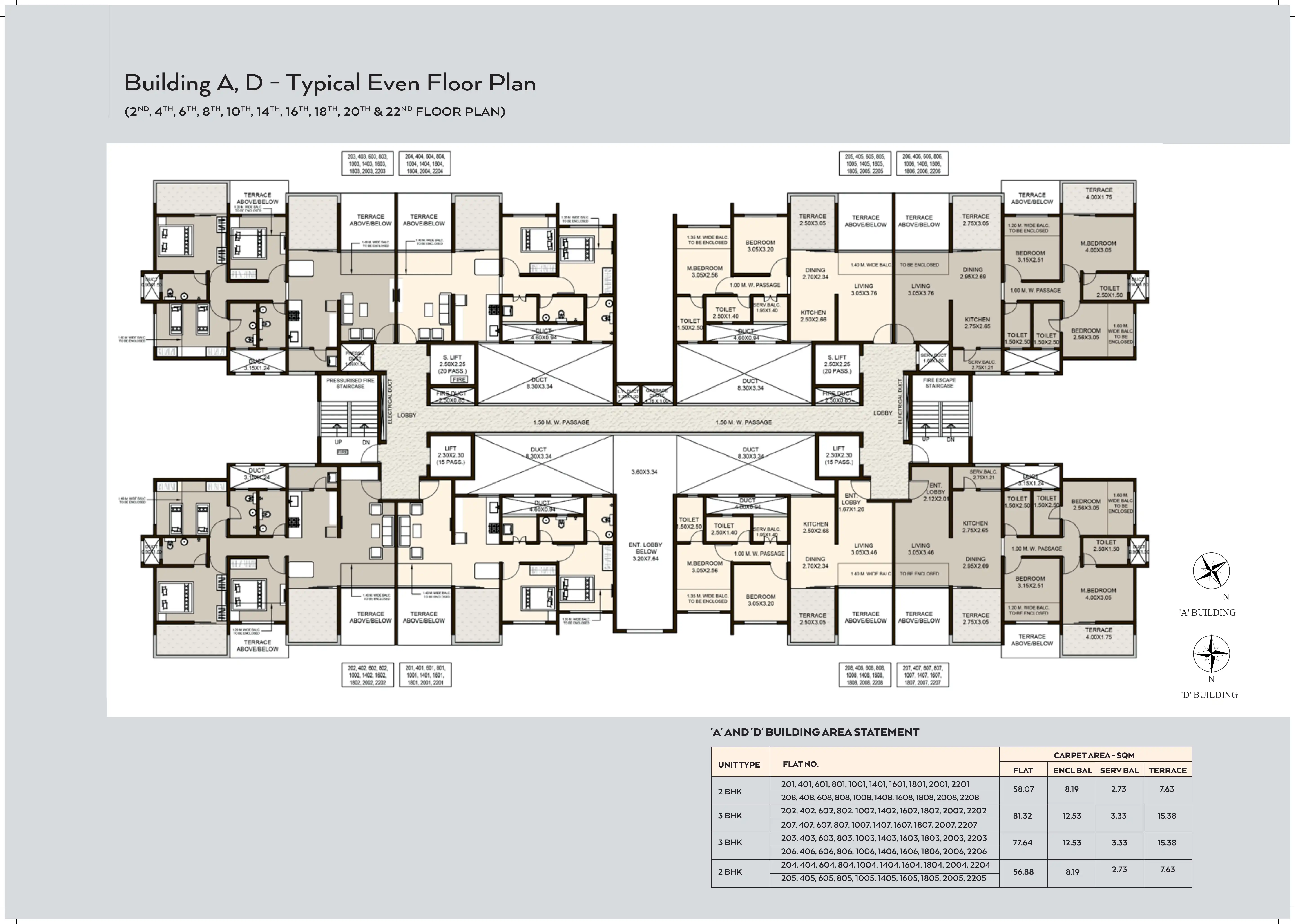 Kolte Patil First Avenue Floor plan 1