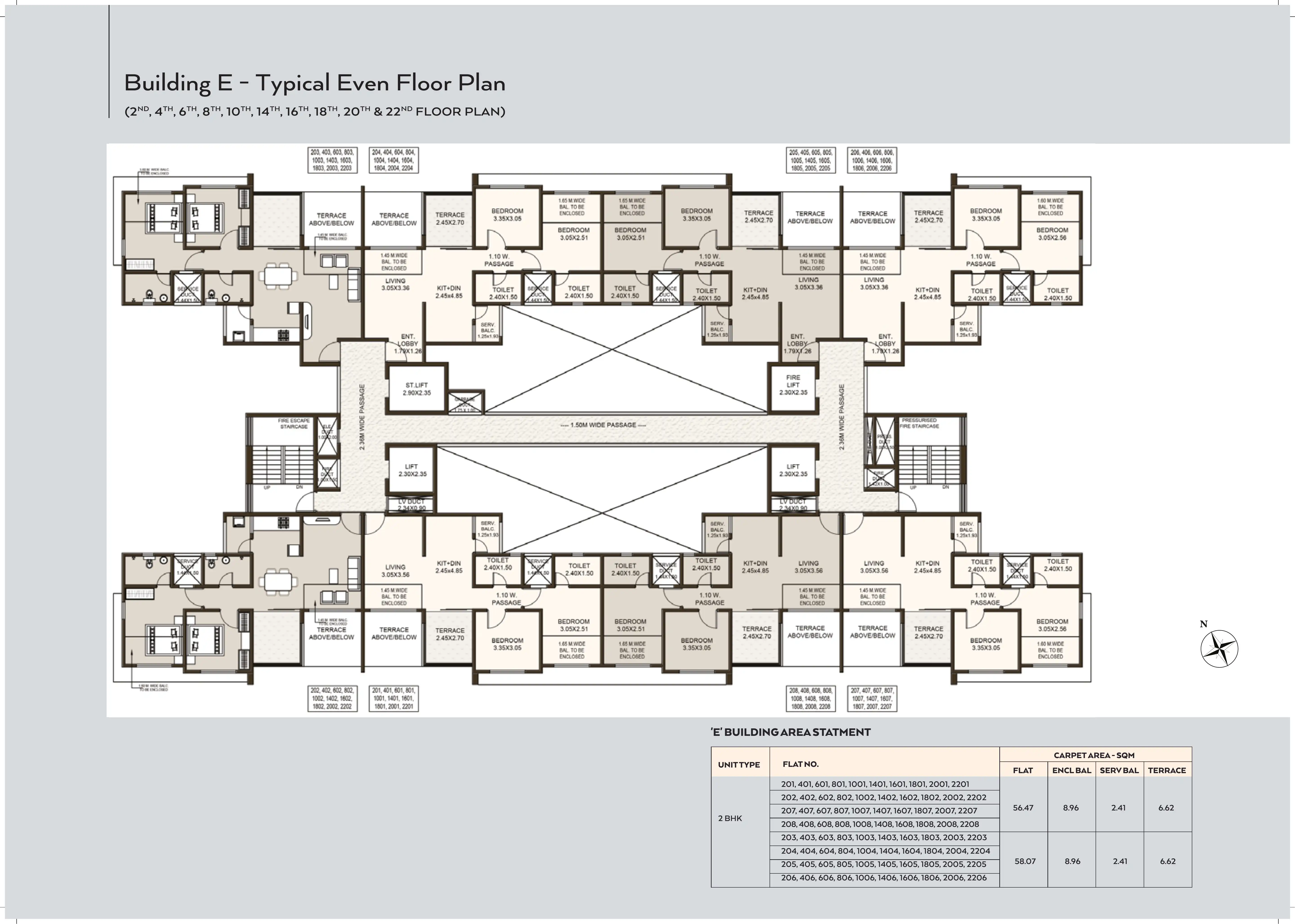 Kolte Patil First Avenue Floor plan 6
