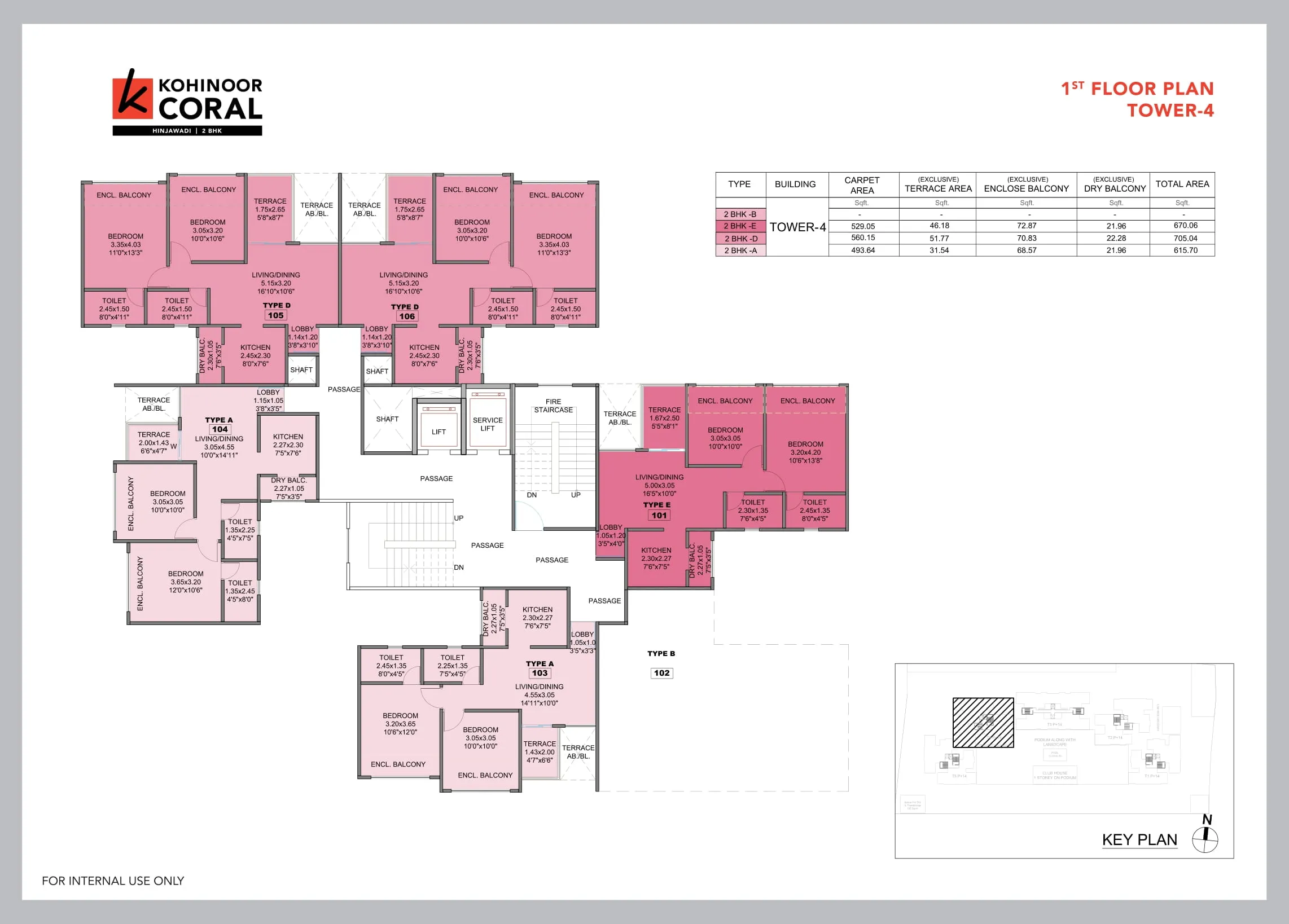 Kohinoor Coral Floor plan 6