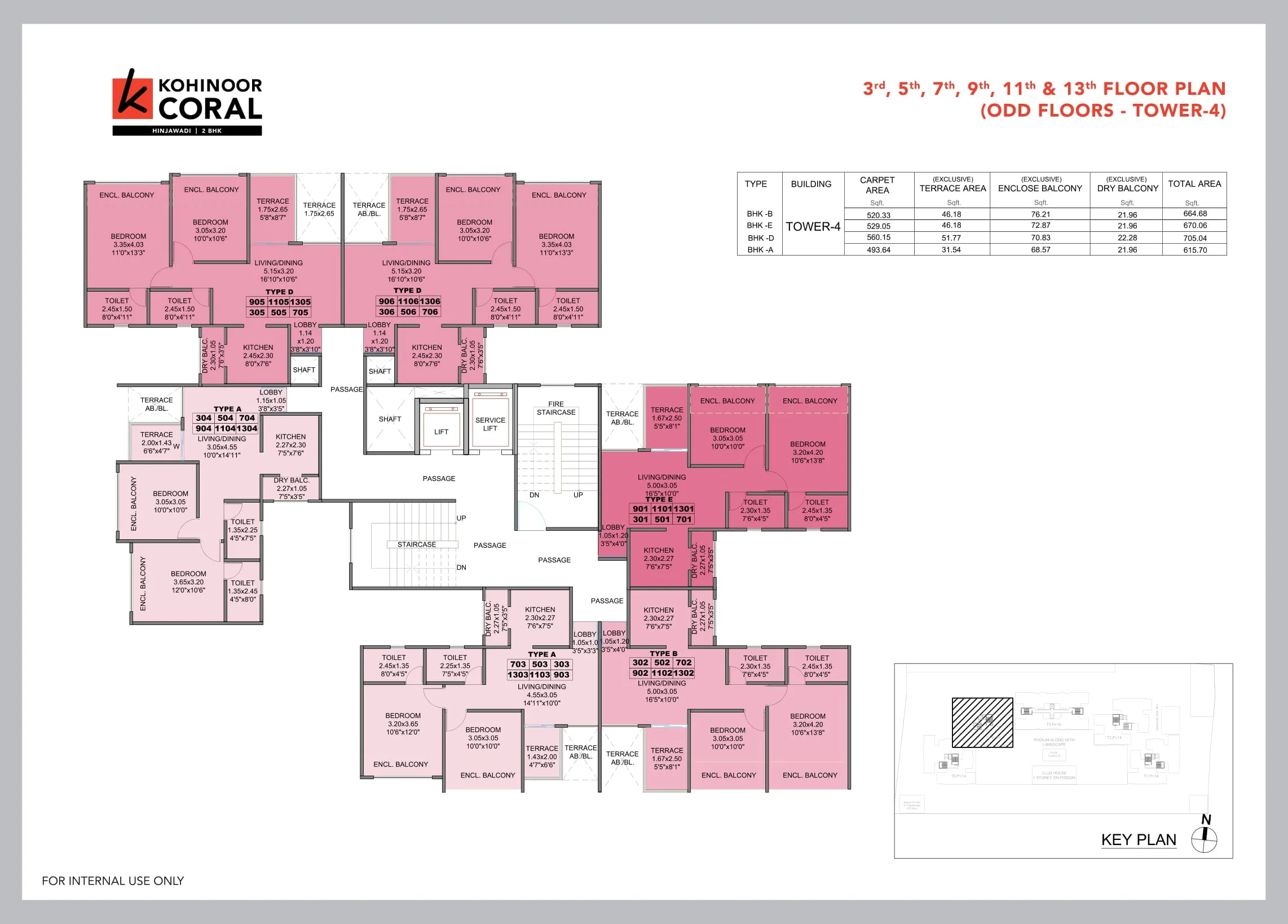 Kohinoor Coral Floor plan 8