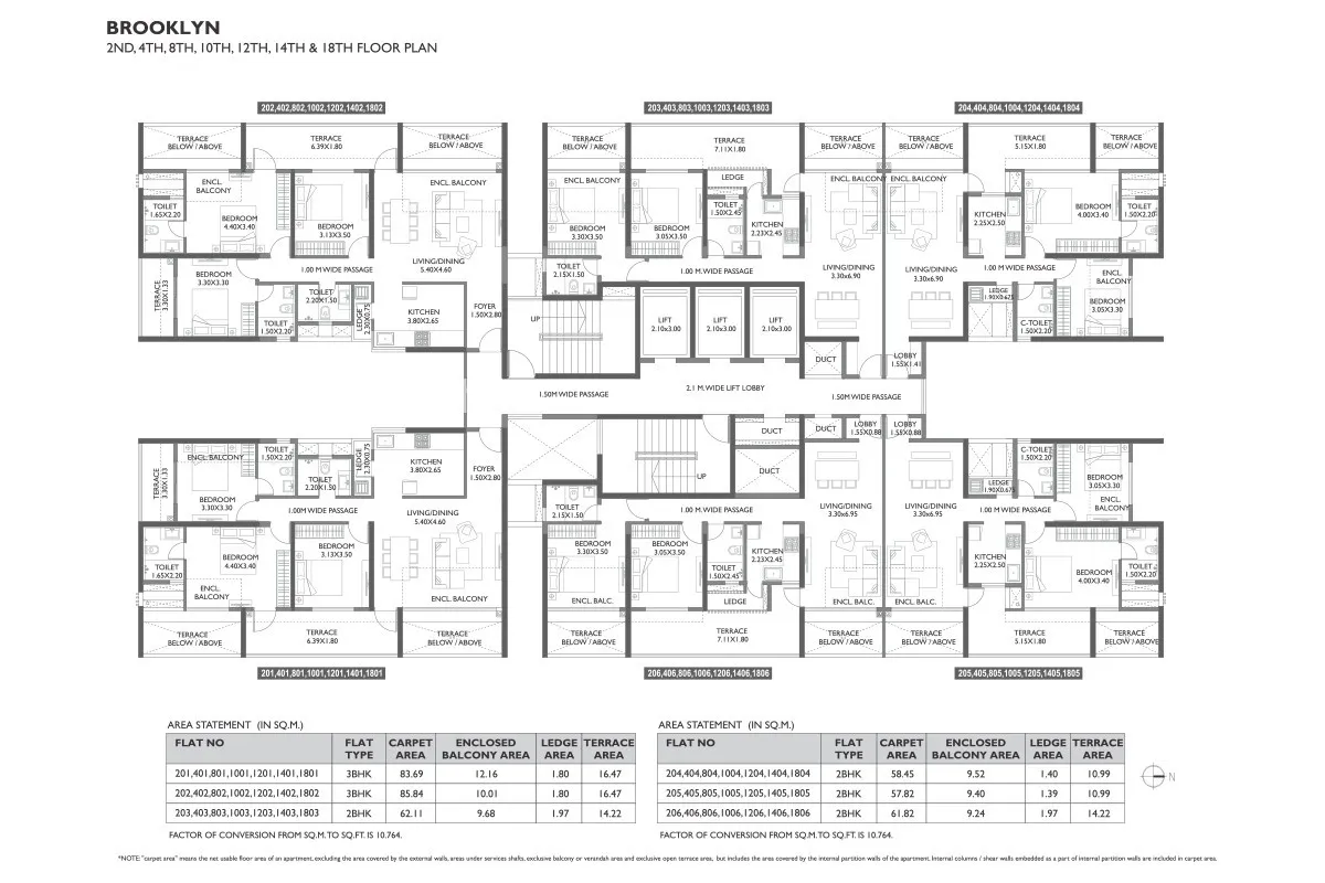 Paranjape Broadway Floor plan 1