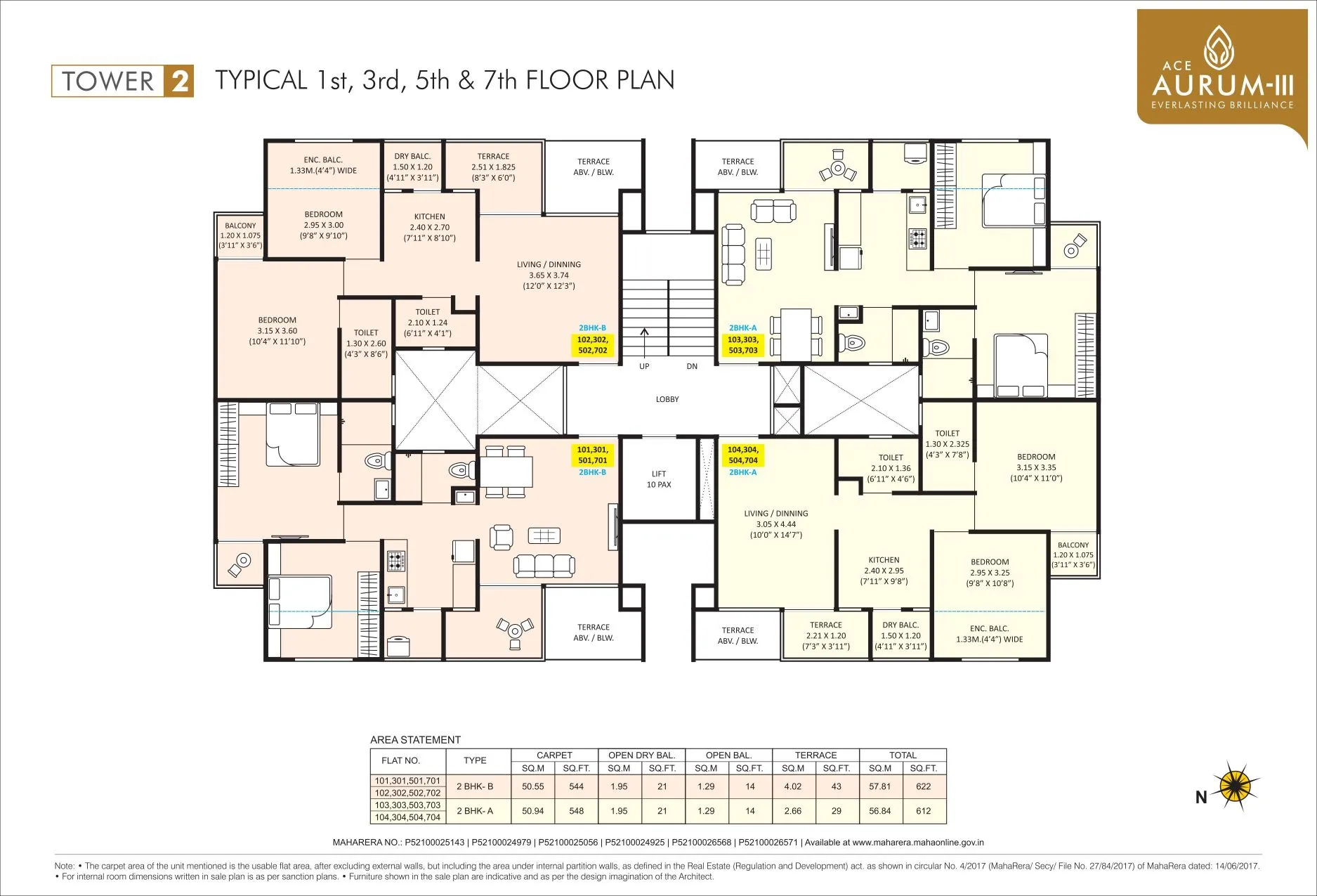 Jhamtani Ace Aurum III Floor plan 3