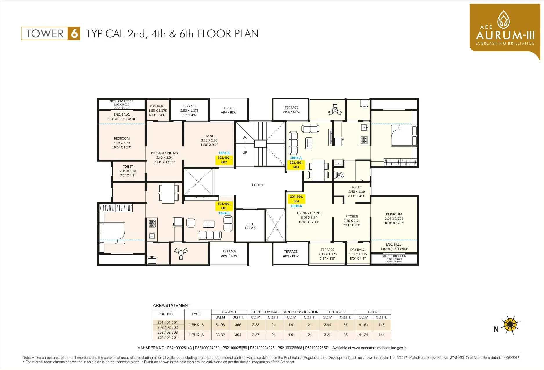Jhamtani Ace Aurum III Floor plan 8