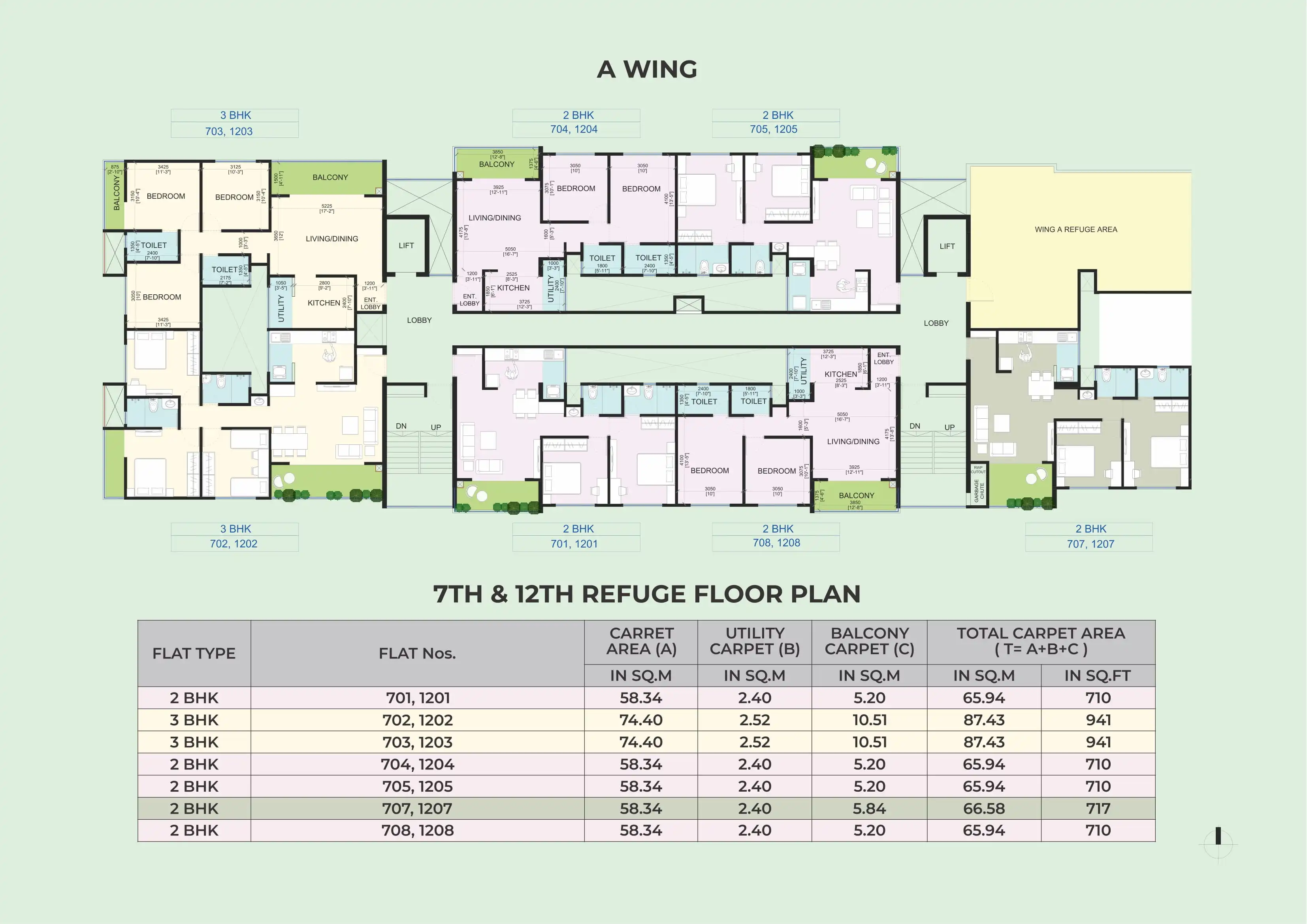 Goyal My Home Wakad Floor plan 2