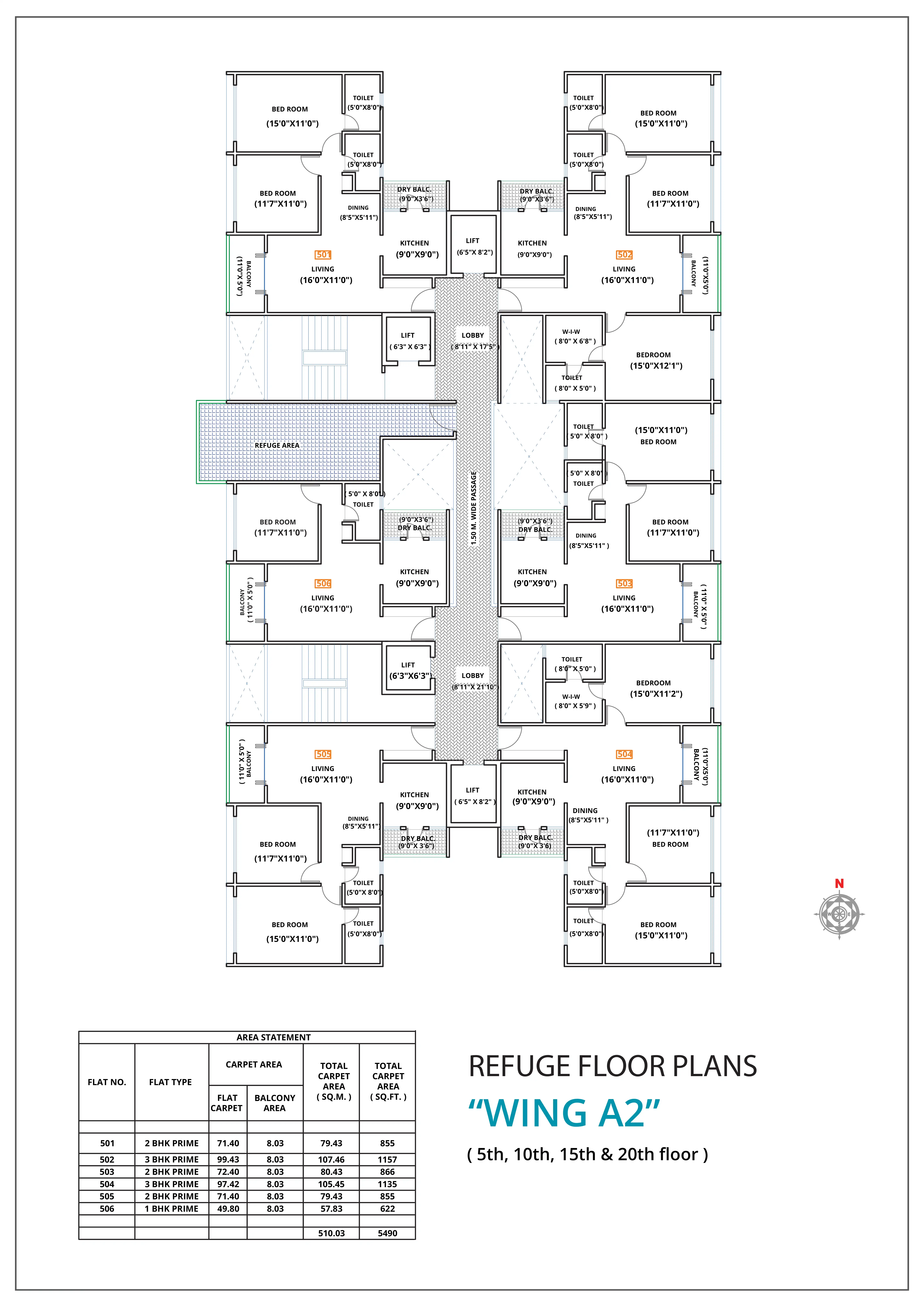 Kohinoor Zen Elite Floor plan 4